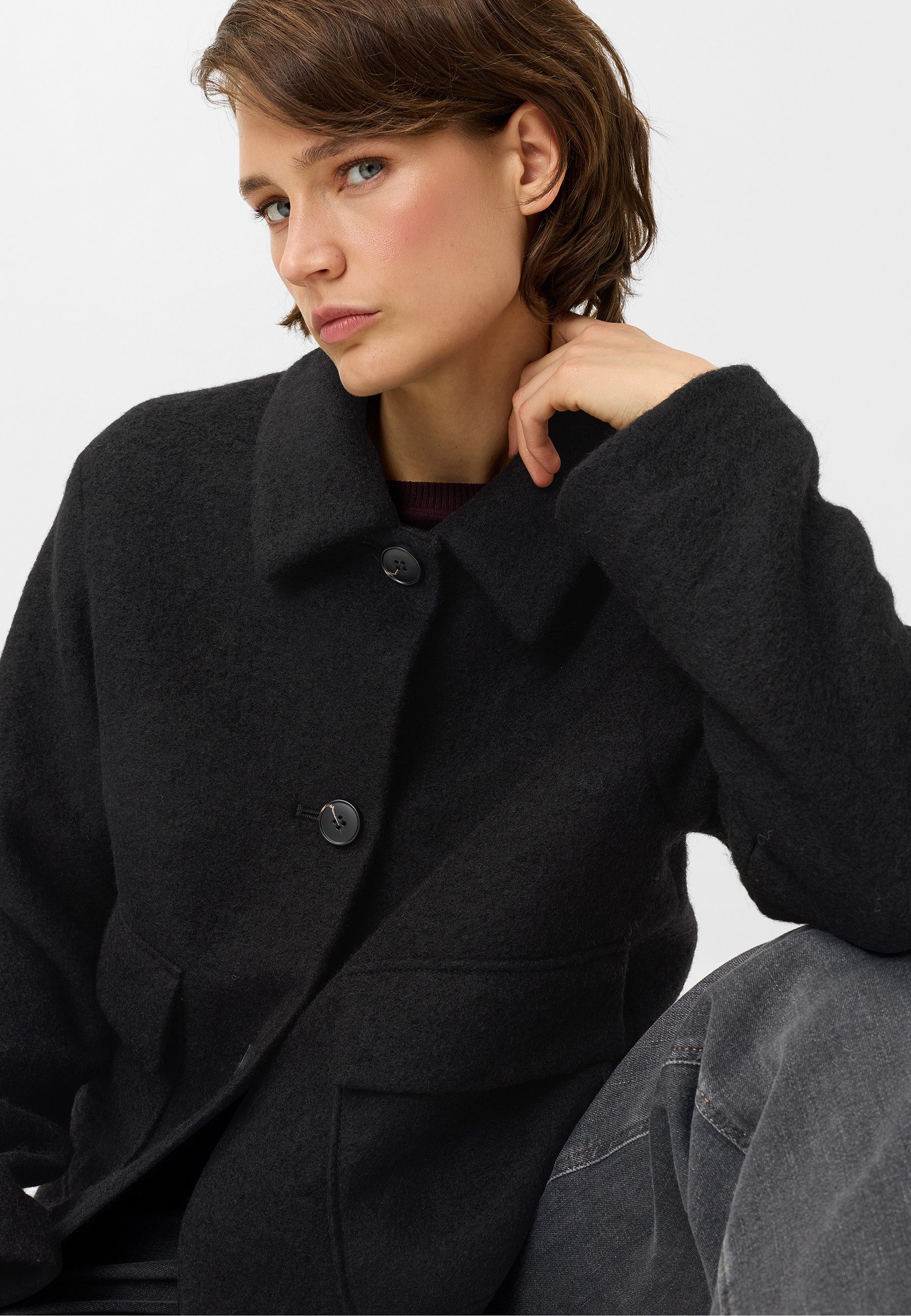 Fuchs Schmitt Wolljacke Wollmischung, Regular Fit