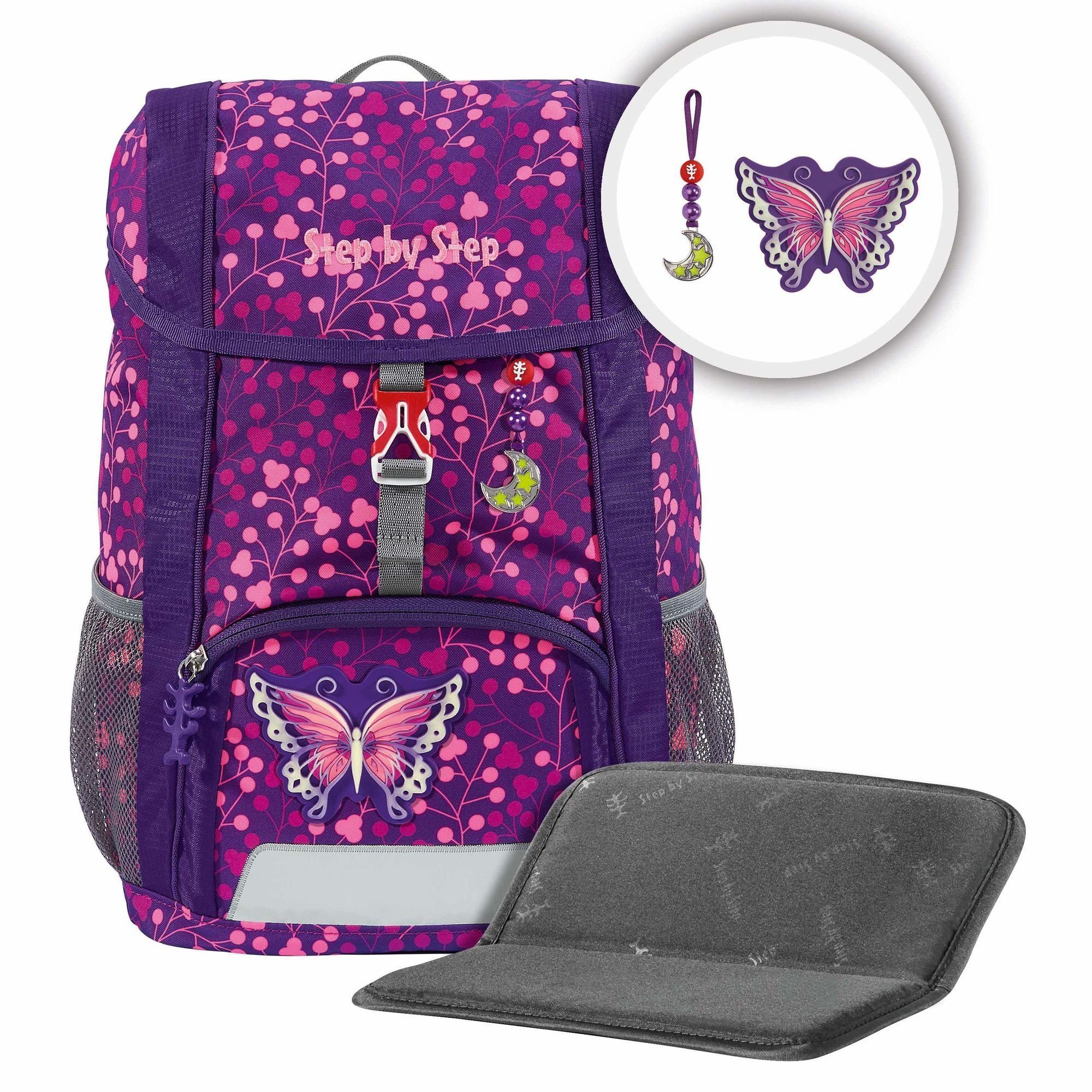 Shine, Step Kinderrucksack by Polyester Kid night Step ina butterfly