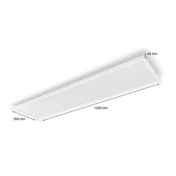 Kunstbaum Bluetooth White & Color Ambiance Panel Surimu in Weiß 60W 4150lm recht, Philips Hue, Höhe 30 cm, Smart Bundles