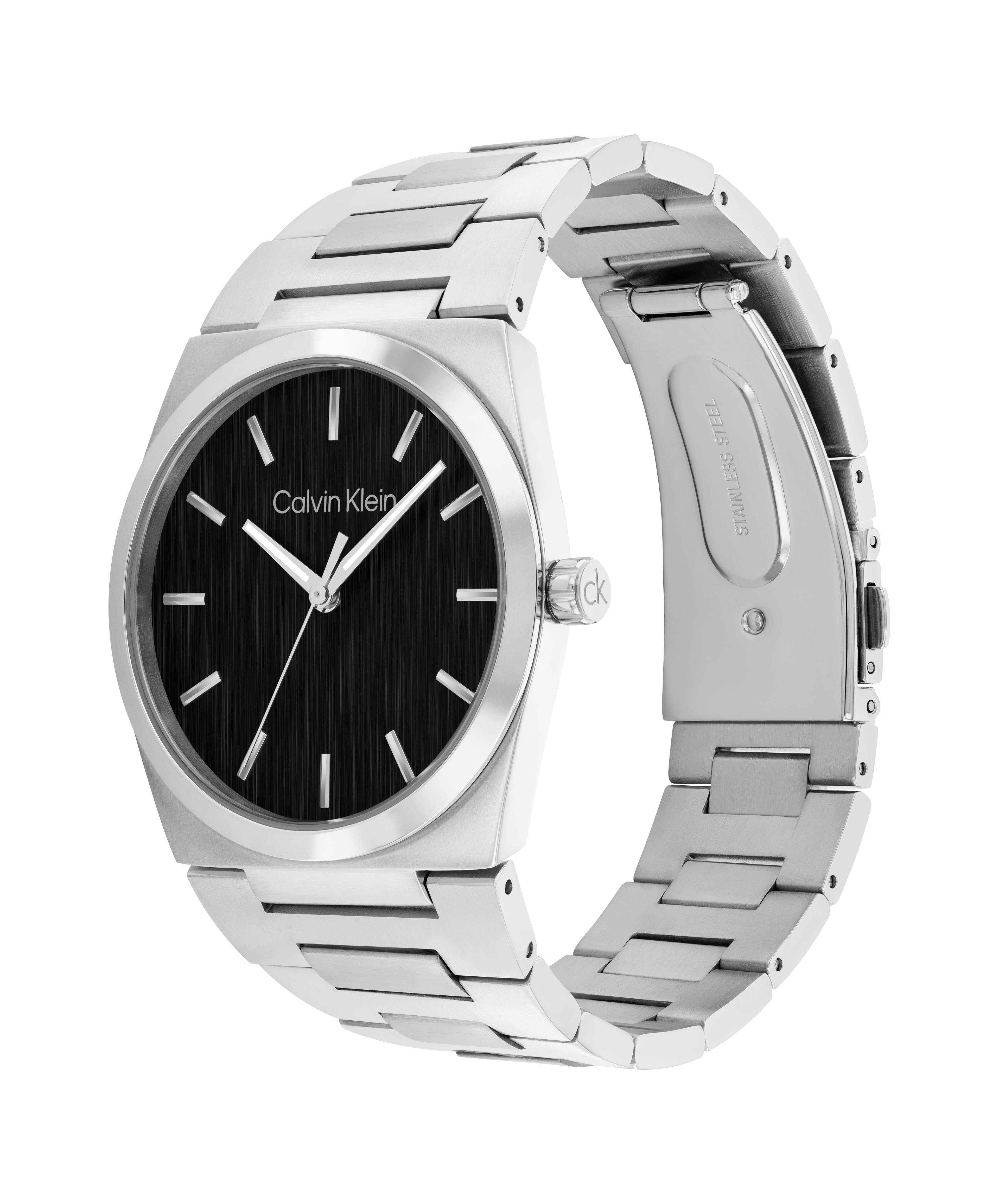Calvin Klein Quarzuhr CK Empower 25200543, Armbanduhr, Herrenuhr, Edelstahlarmband, analog