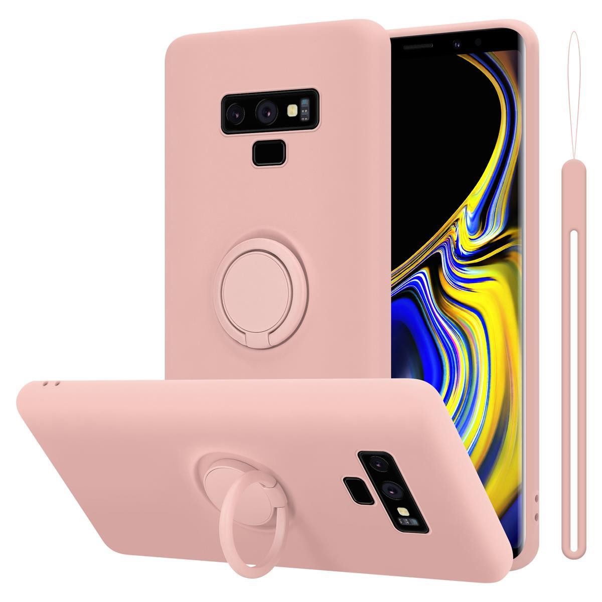 Cadorabo Handyhülle für Samsung Galaxy NOTE 9 Hülle Samsung Galaxy NOTE 9, Robustes Hard Case - Handy Schutzhülle - Hülle - Back Cover Bumper