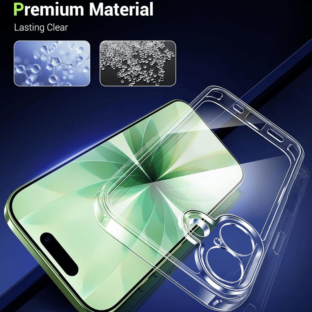SmartUP Handyhülle + 2X Schutzglas für iPhone 17 Display Panzerglas Panzerfolie Case 9H 6,3 Zoll, kompletter Rundumschutz, MagSafe-Technologie – Bild 3 von 5