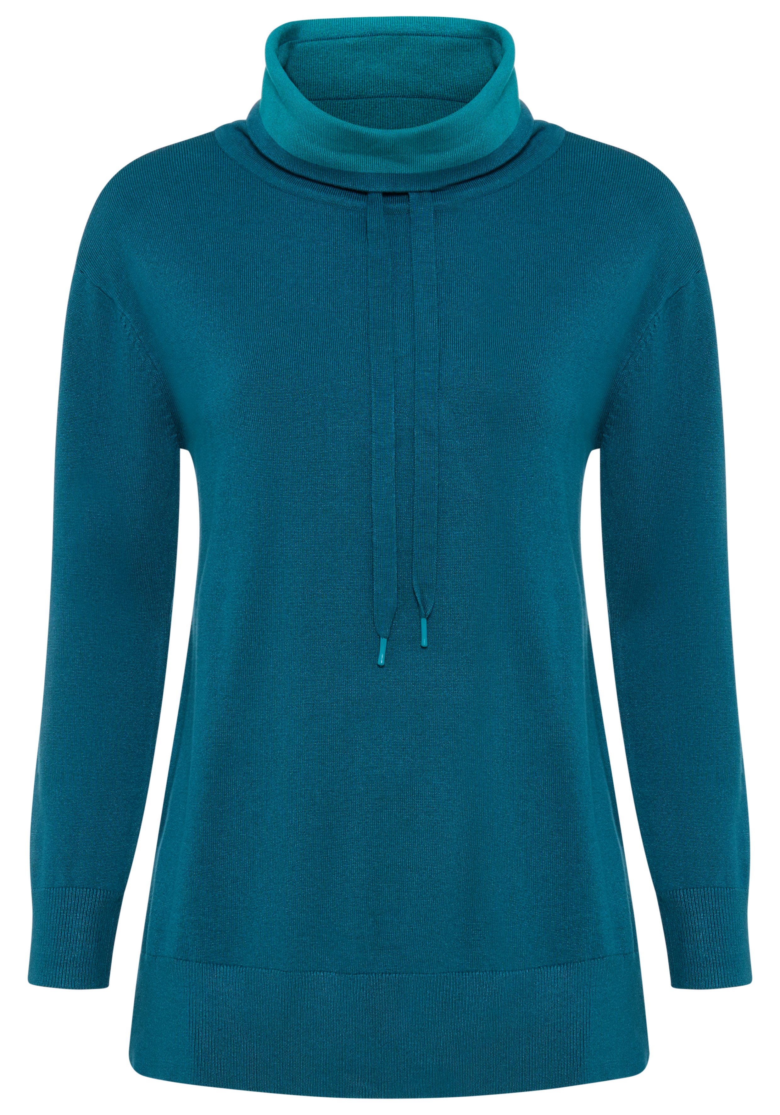 Laura Scott Strickpullover Übergangspullover in lässiger Form mit Schalkragen. Reduzierter Preis € 32,99. Unverbindliche Preisempfehlung € 39,99, (€ 32,99 pro 1 Stk)