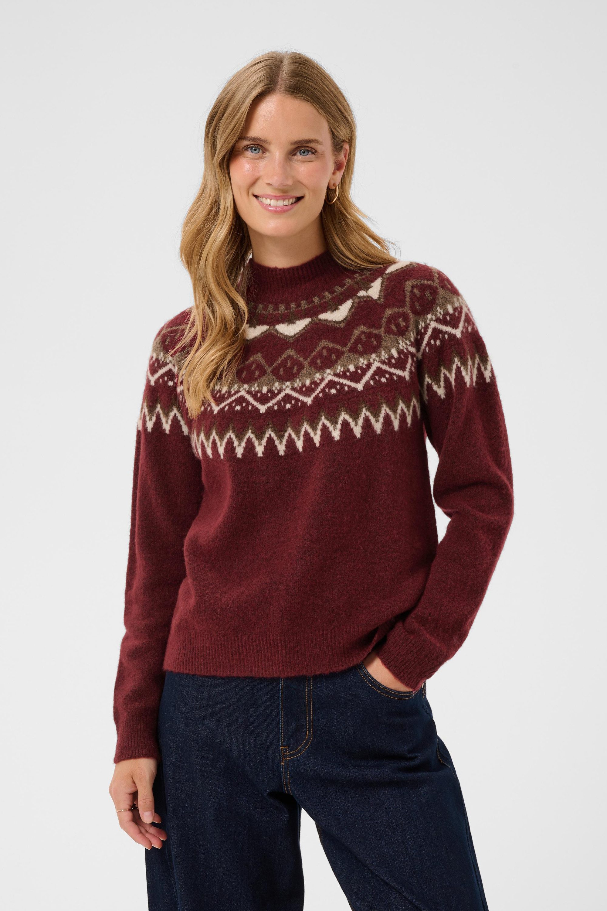 Cream Strickpullover Strickpullover CRCherrie