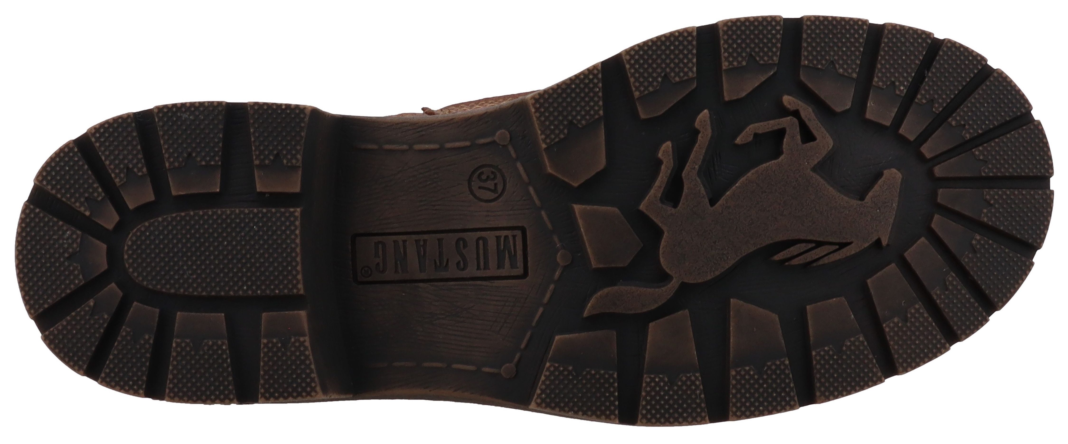 Mustang Shoes Bienke Winterstiefelette Winterboots mit TEX-Membrane