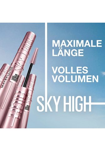 MAYBELLINE NEW YORK tušas Maybelline New York Lash Sensational Sky High su pflegender Formel