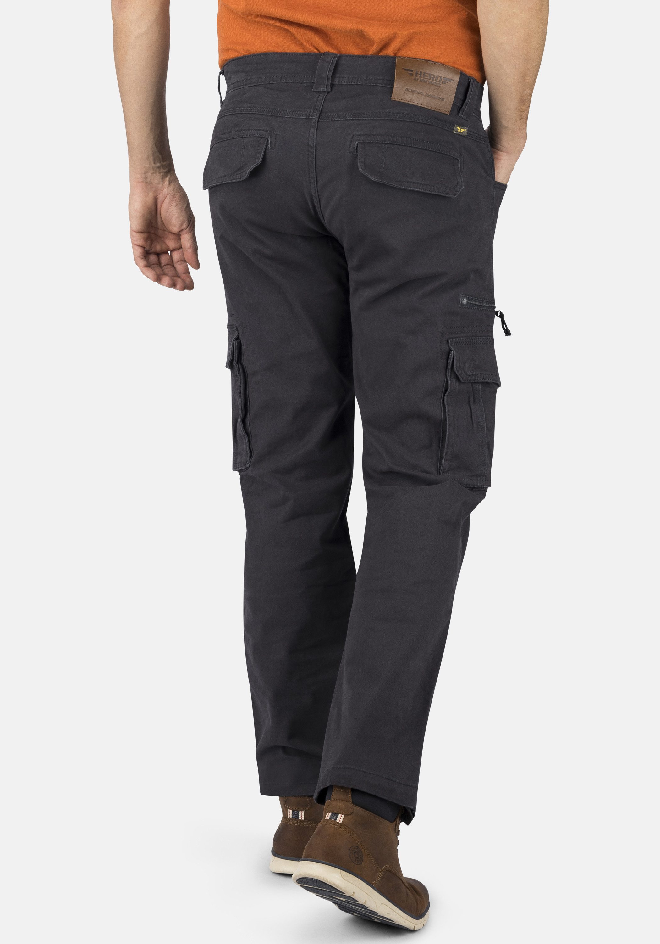 HERO by John Medoox Cargohose CALGARY Stretchtwill Cargohose Outdoorhose Casual Twill für Herren