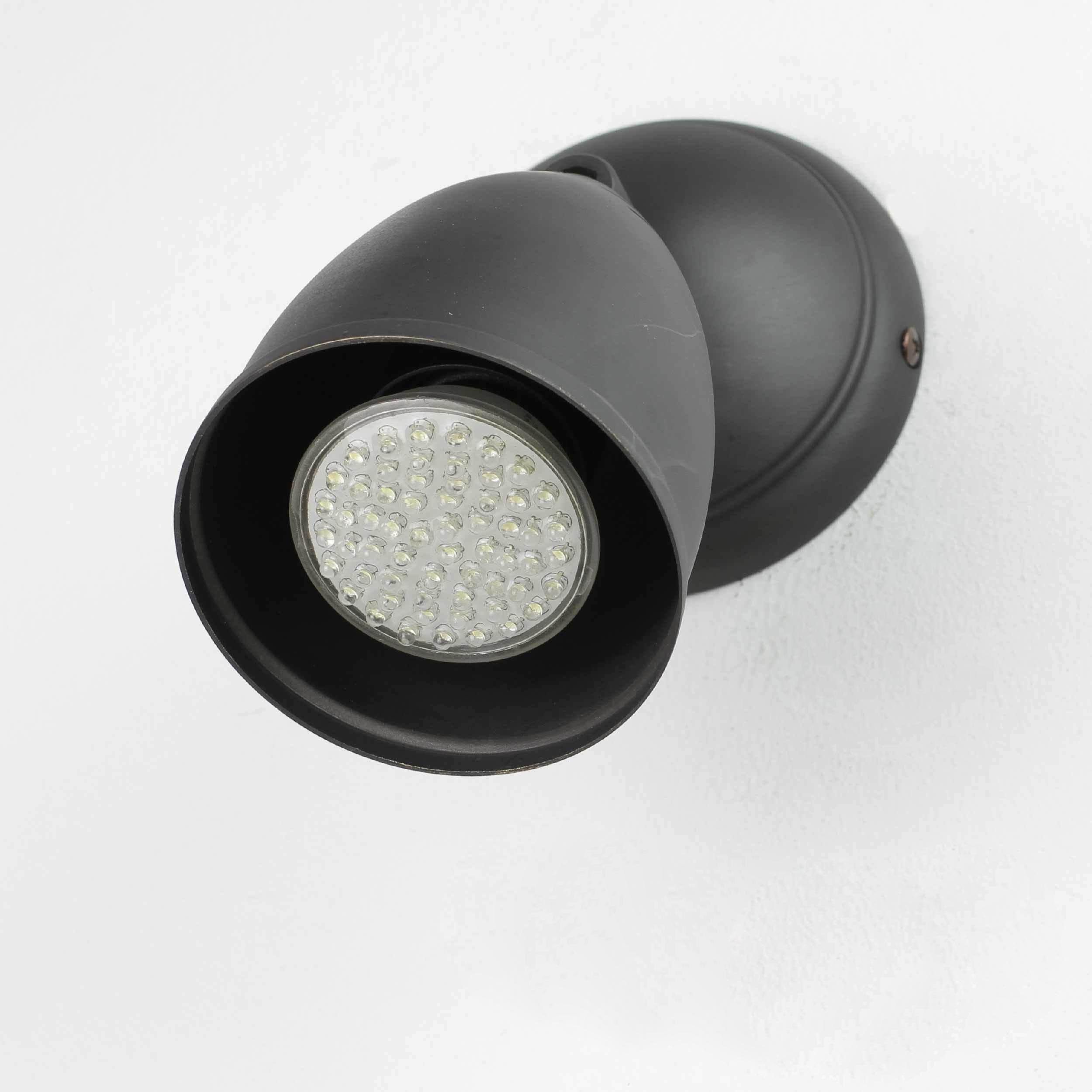 STOCCOLMA, Messing dunkel in Licht-Erlebnisse Deckenlampe Wohnzimmer Leuchtmittel, Flur aus Deckenstrahler Bronze ohne E27