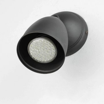 Licht-Erlebnisse Deckenstrahler STOCCOLMA, ohne Leuchtmittel, Deckenlampe aus Messing in Bronze dunkel E27 Flur Wohnzimmer