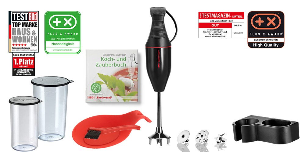 ESGE-Zauberstab Stabmixer ESGE-Zauberstab QVC Set M 100 D 9142600