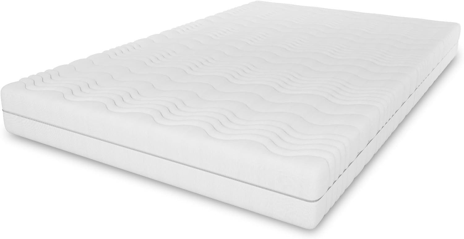 Taschenfederkernmatratze Folyesco Wendematratze, 140x200, 160x200, 180x200 cm & weitere Größen, MARPUR, 20 cm hoch, 7 Liegezonen, Kokos-Einlage, orthopädische H – Bild 4 von 5