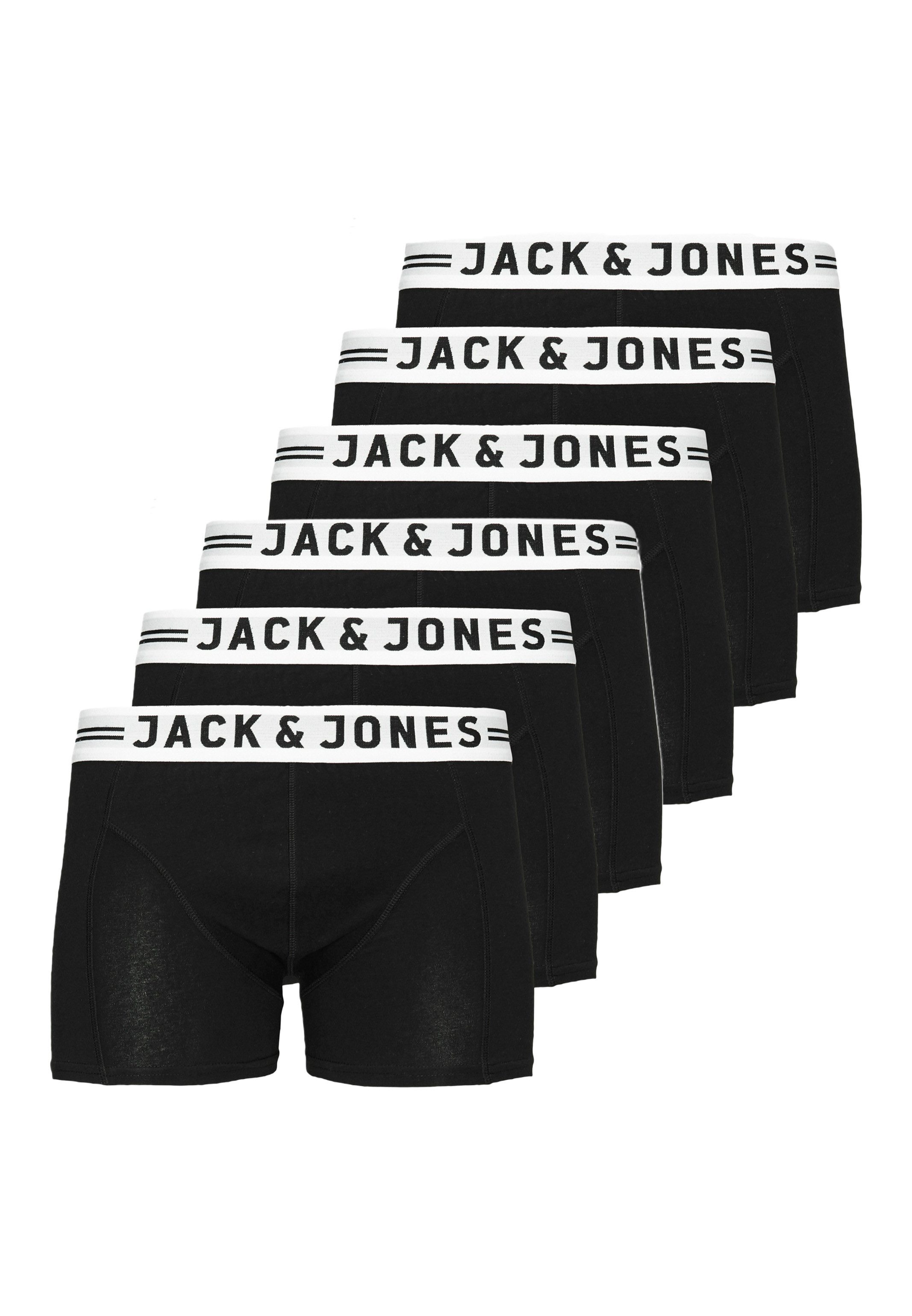 Jack & Jones Retro Boxer 6er Pack Sense (Spar-Set) Retro Short / Pant - Bau günstig online kaufen