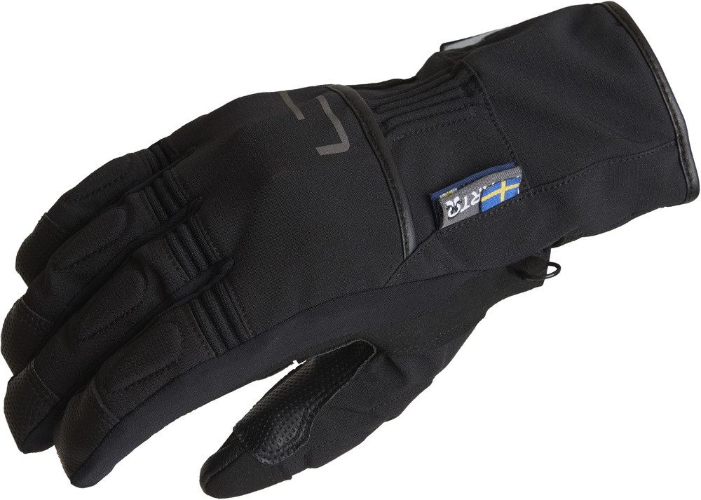 Lindstrands Motorradhandschuhe Glove Lillmon Black/Grey