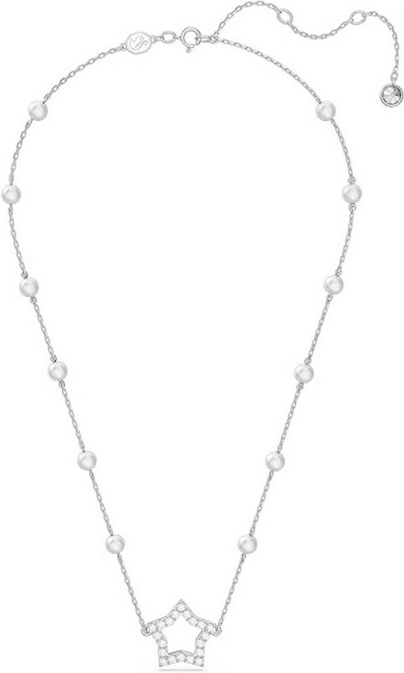 Swarovski Kette mit Anhänger Stella sil... Swarovski Kette mit Anhänger Stella sil...