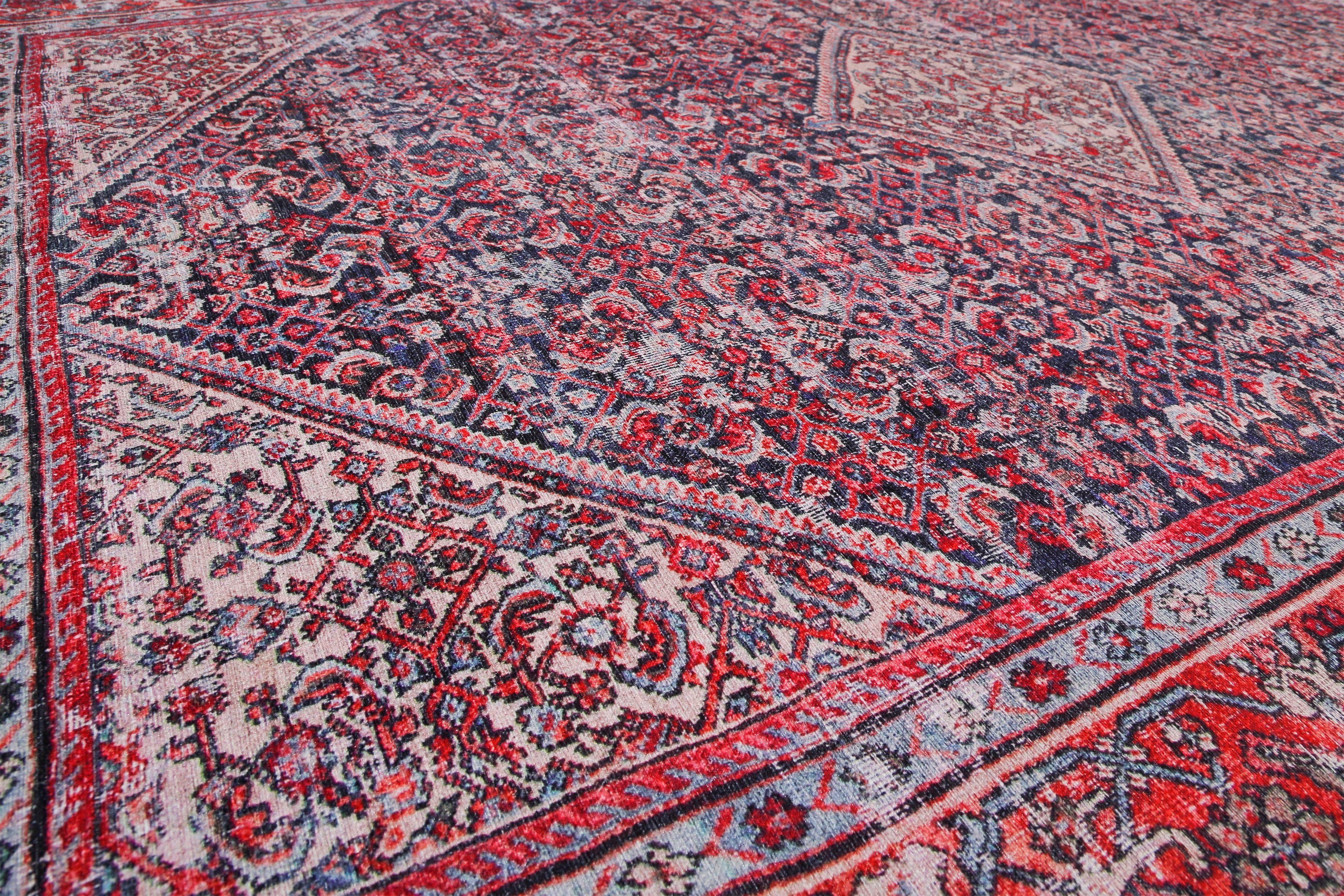 Wecon home Teppich Flashback, rechteckig, Höhe: 6 mm, Wohnzimmer