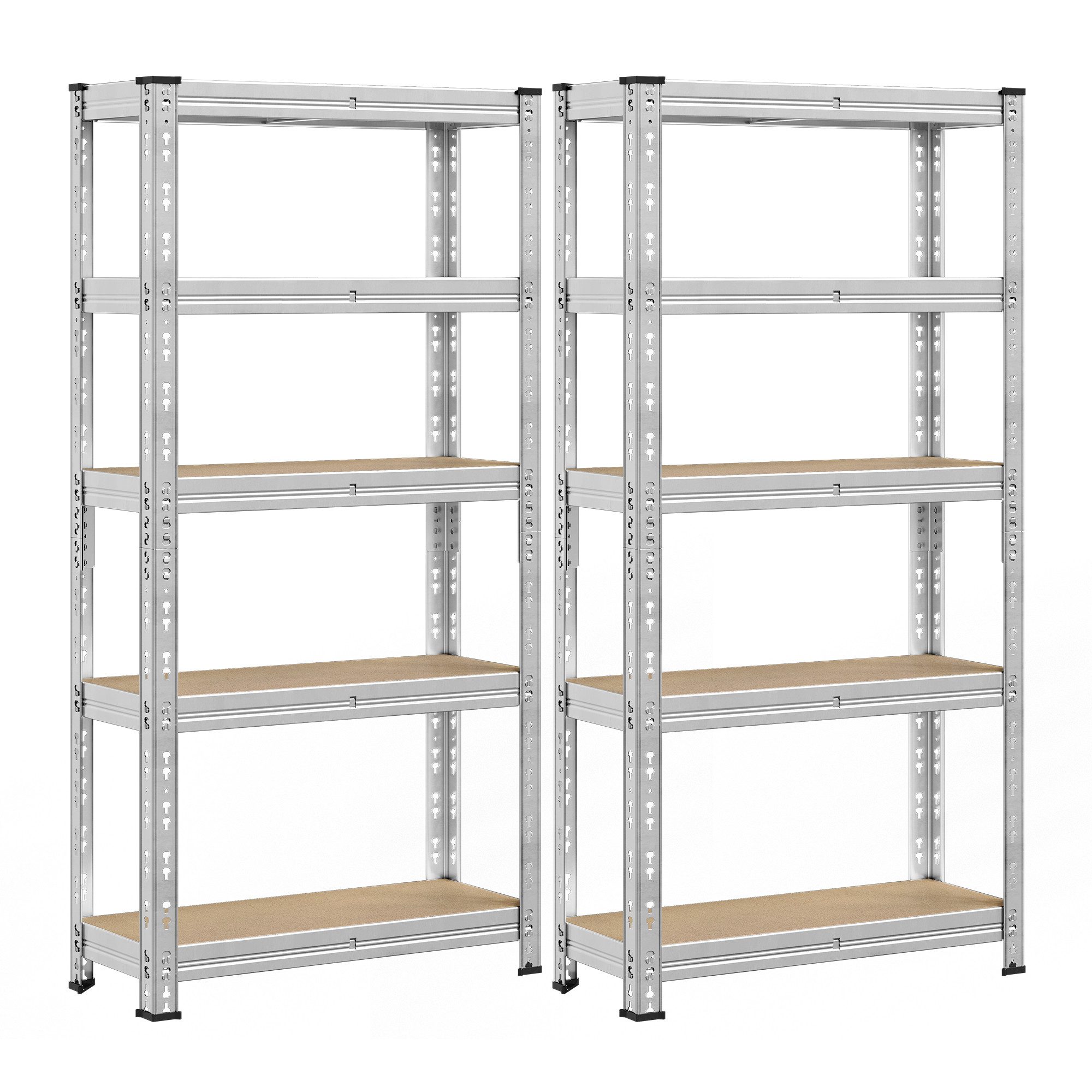 SONGMICS Schwerlastregal, 2-tlg., 2er Set, 30 x 75 x 150 cm, mit verstellba günstig online kaufen