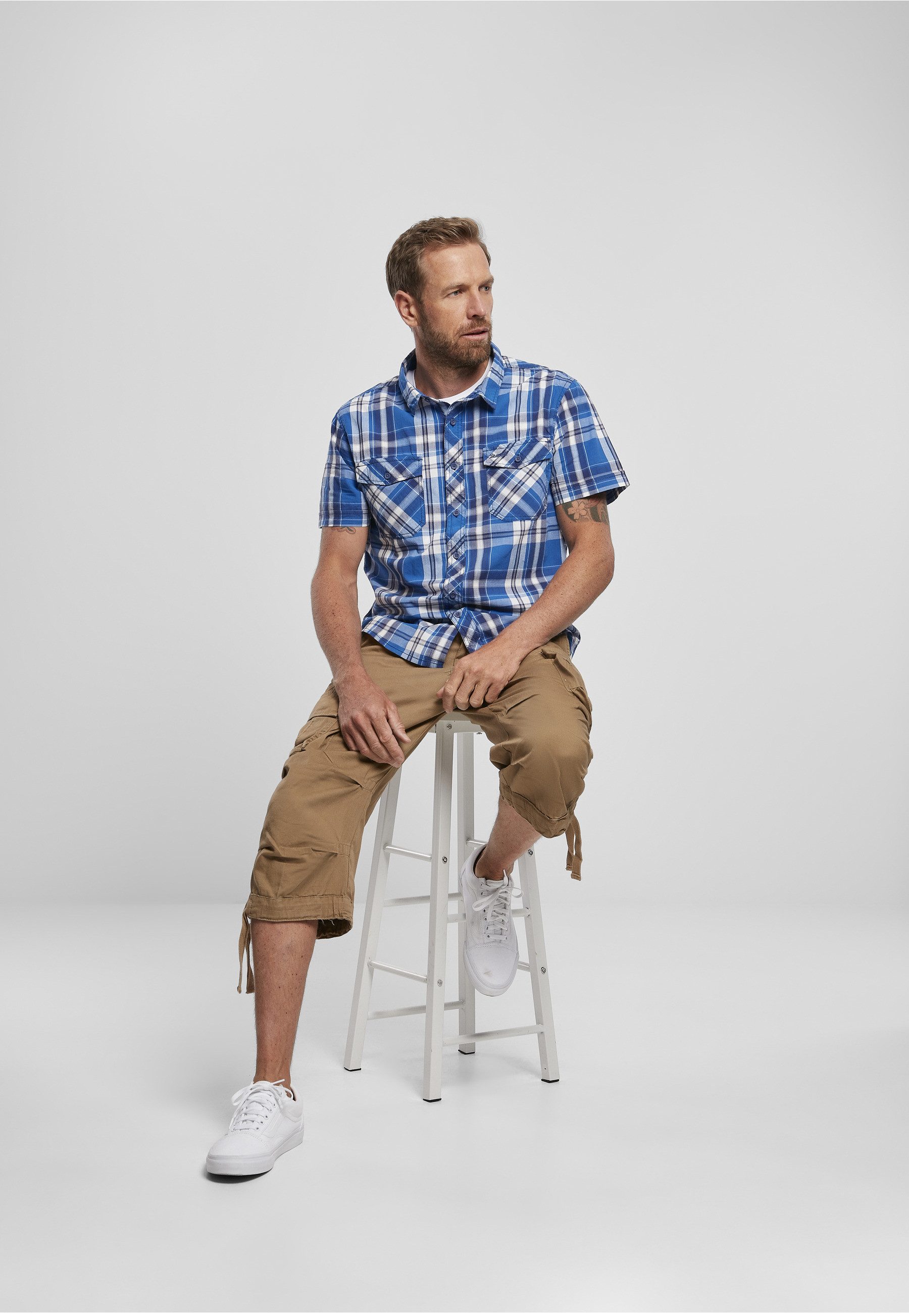 Brandit Kurzarmshirt Brandit Herren Roadstar Shirt (1-tlg)