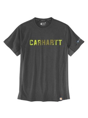 Carhartt T-Shirt Carhartt Logo T-Shirt Grau