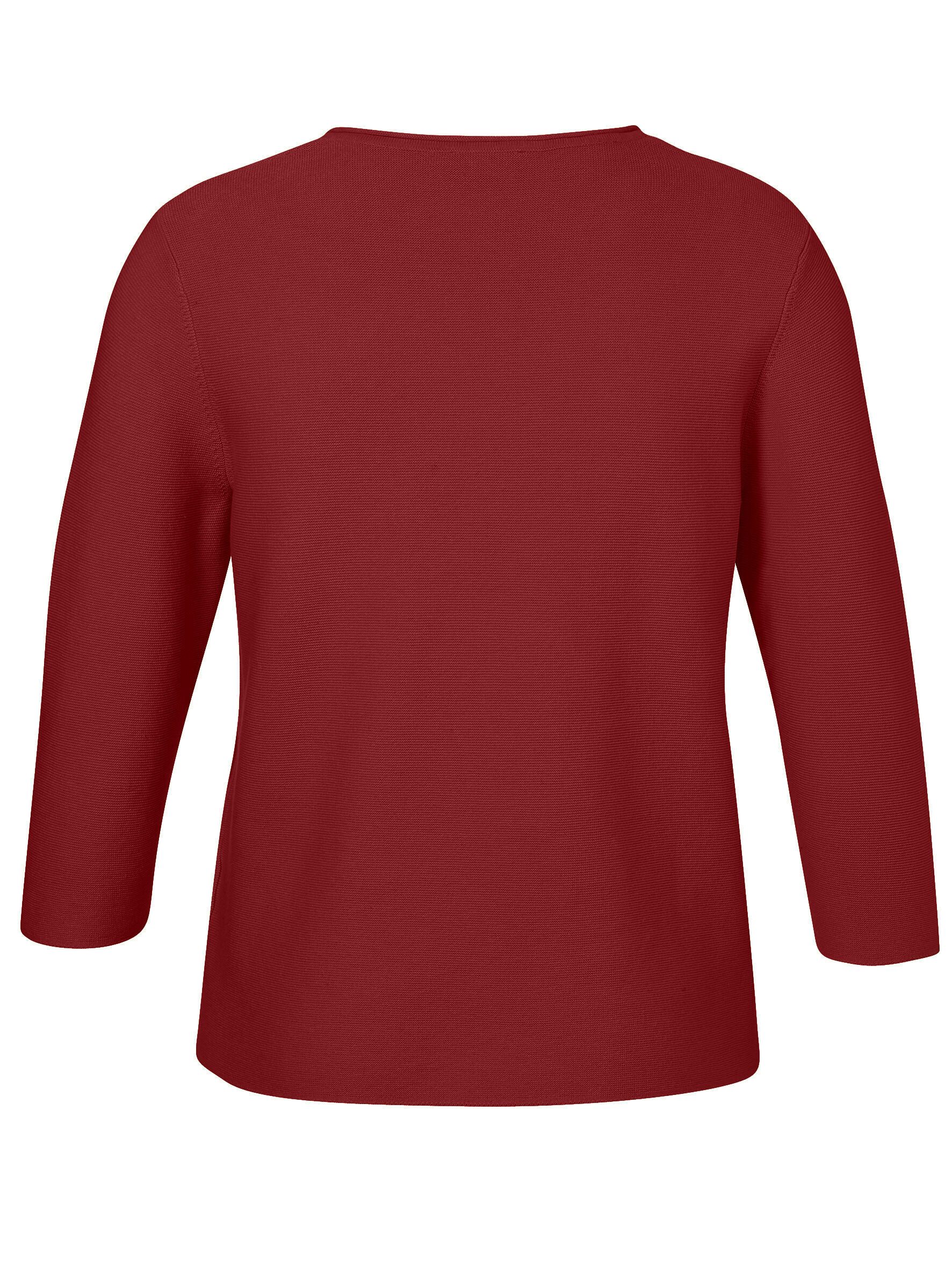 VIA APPIA DUE V-Ausschnitt-Pullover in Große günstig online kaufen
