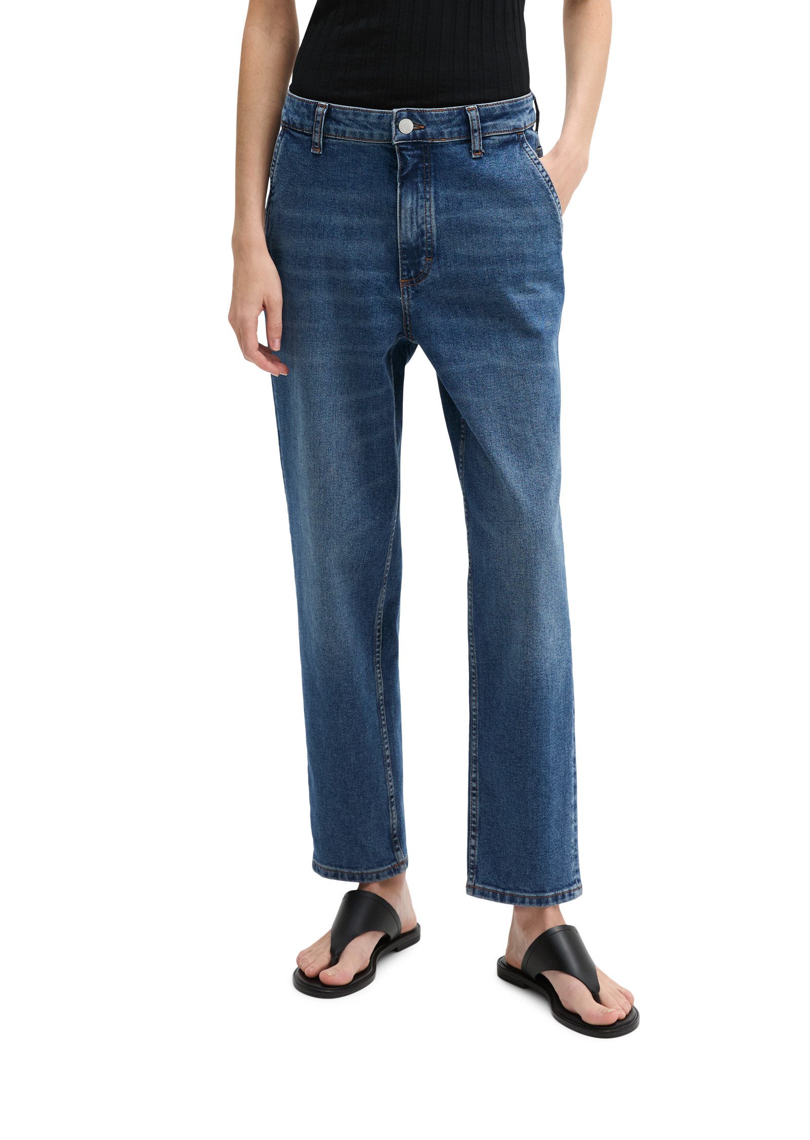 5-Pocket-Jeans aus Organic Cotton-Mix
