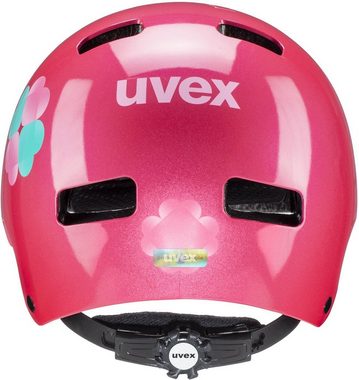 Uvex Kinderfahrradhelm uvex kid 3 pink flower