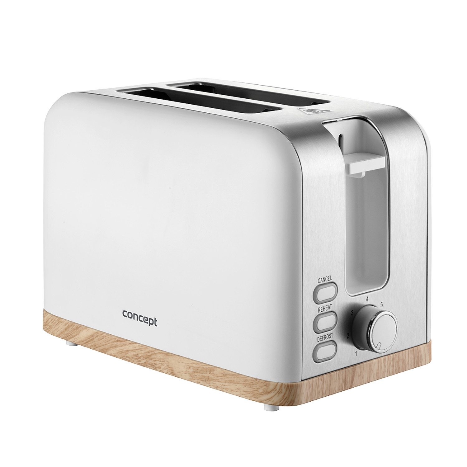 Concept Toaster ELWOOD TE2015, 930,00 W, Elektrischer Toaster 930 W 7 Stufen