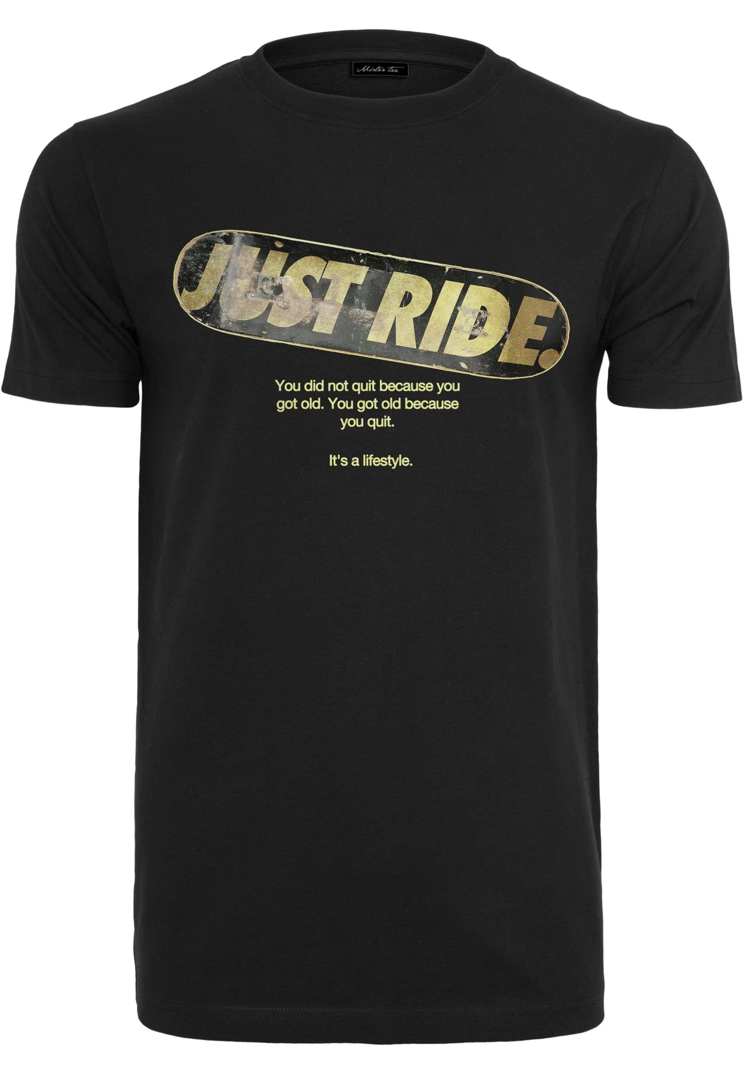 MisterTee T-Shirt Herren Just Ride Tee (1-tlg)
