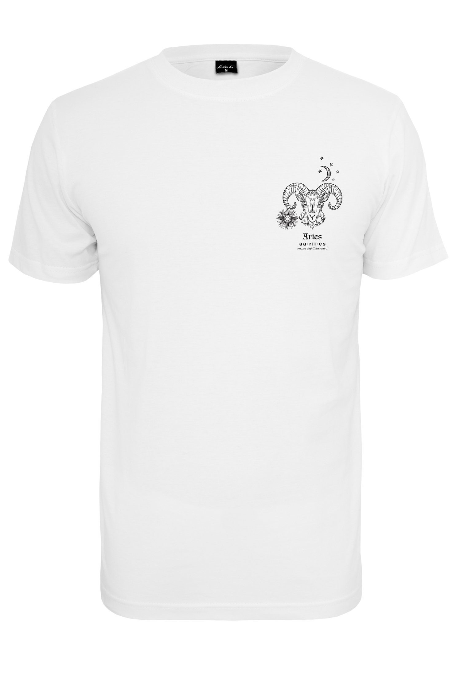 MisterTee T-Shirt Herren Astro Aries Tee (1-tlg)