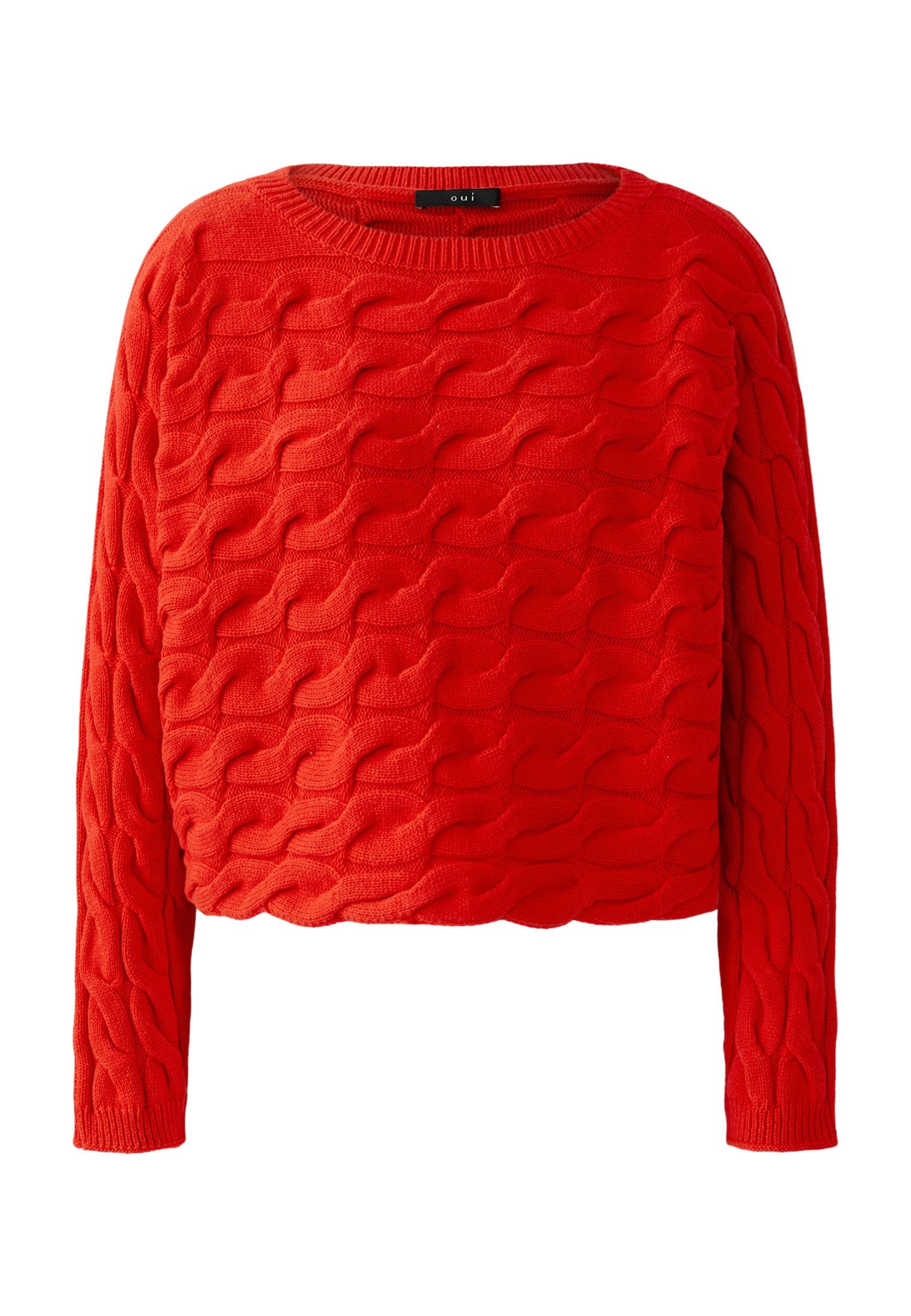 Oui Rundhalspullover SIRAH Pullover