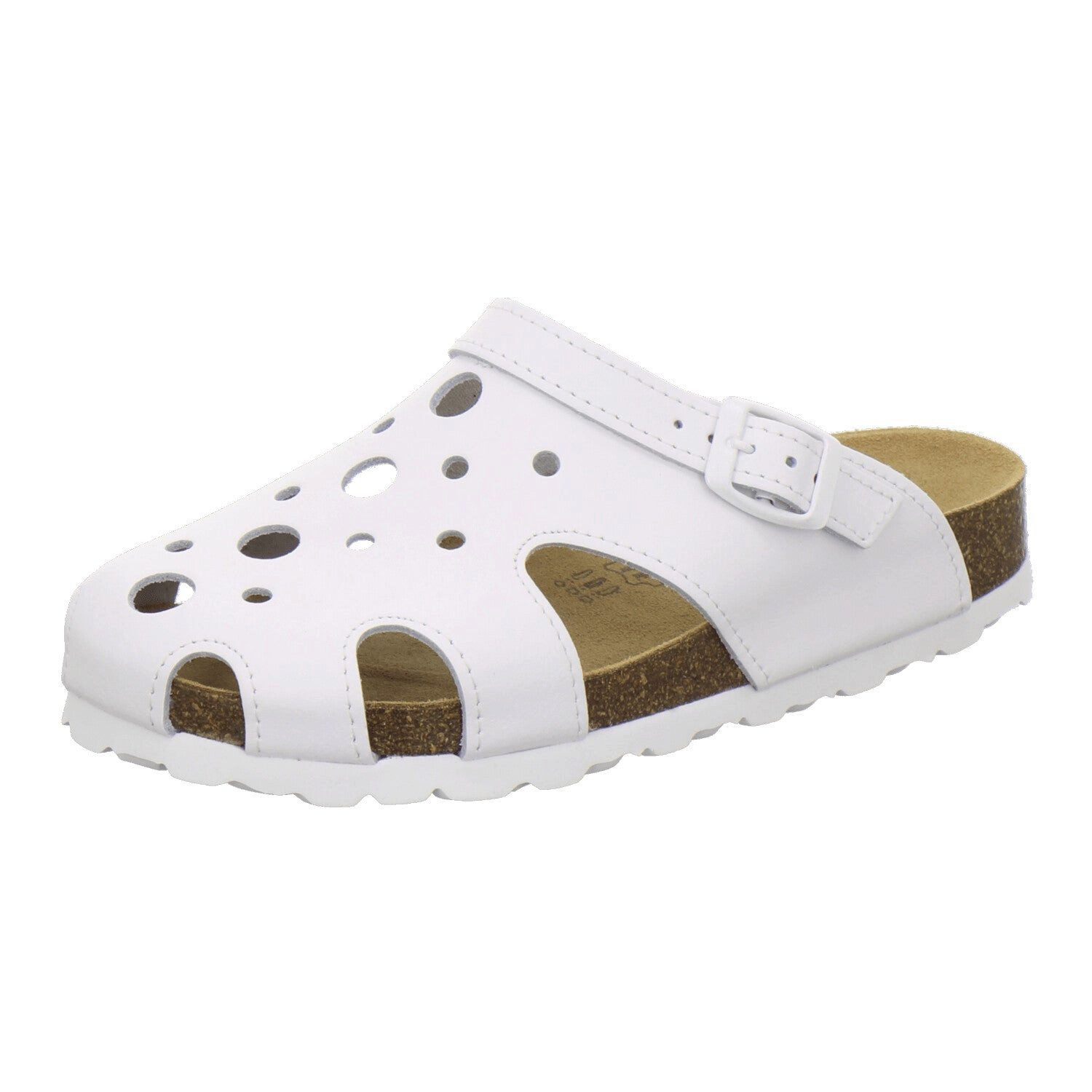 AFS-Schuhe Damen Clog aus Glattleder mit Fußbett, Made in Germany