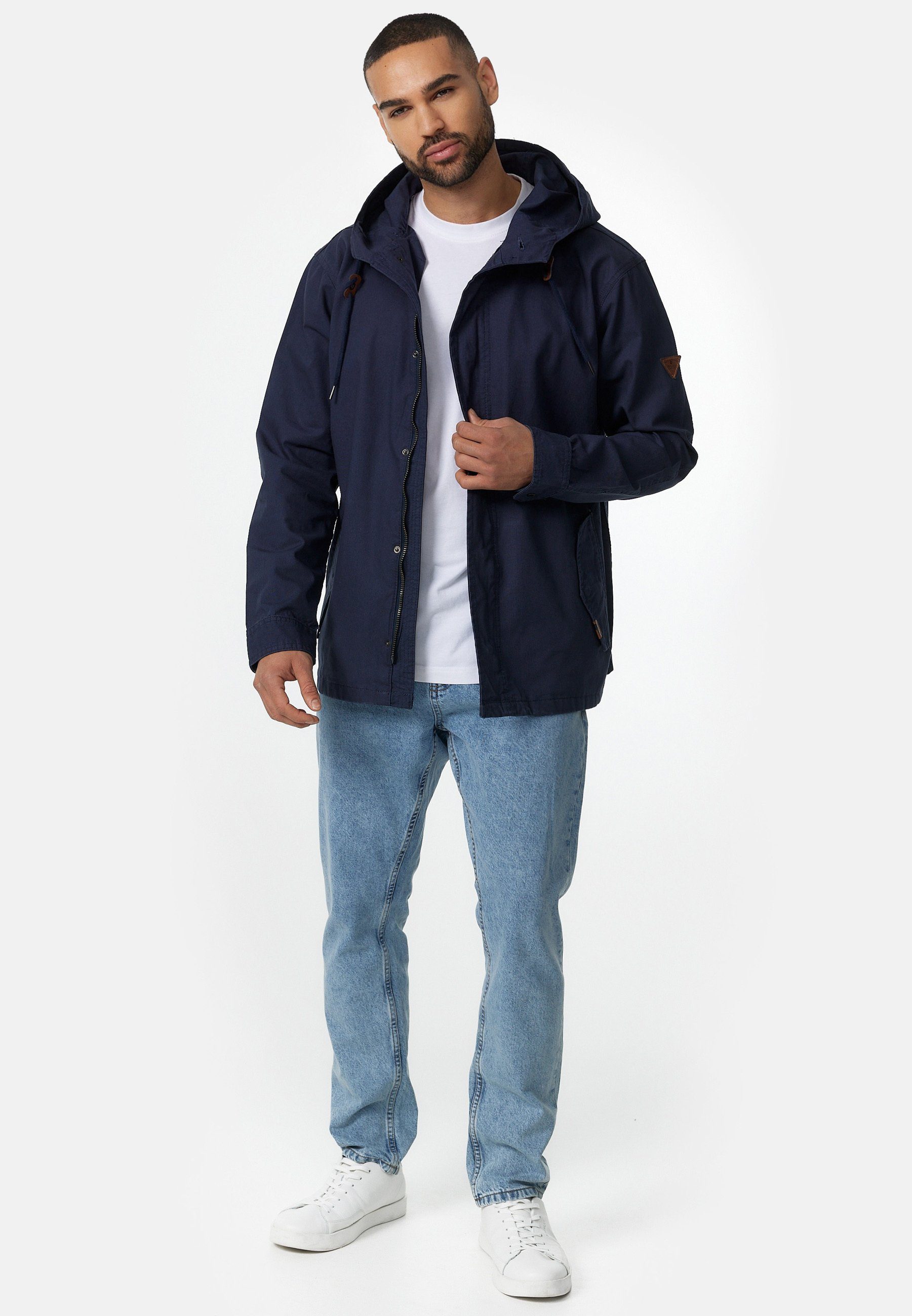 Indicode Sommerjacke Lough mit Kapuze