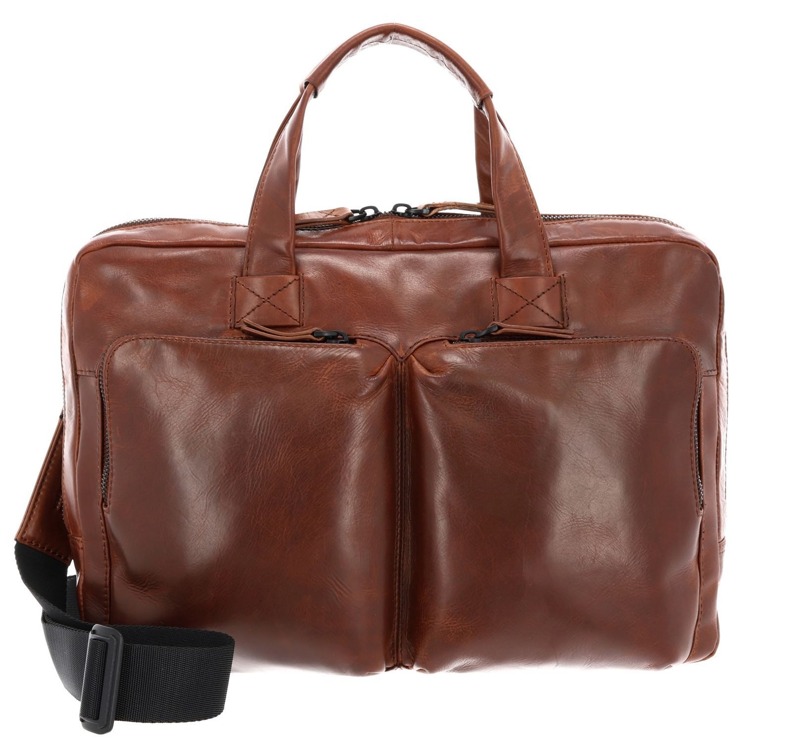 Leonhard Heyden Businesstasche RV-Aktenmappe 1 Fach 7810 (Set, 2-tlg), aus echtem Rindsleder