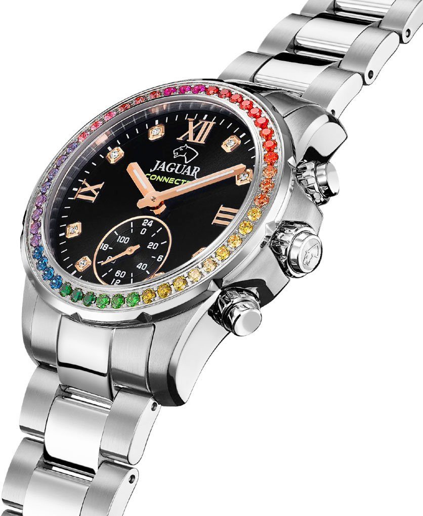 Jaguar Chronograph Connected J980/5, Armbanduhr, Damenuhr, günstig online kaufen