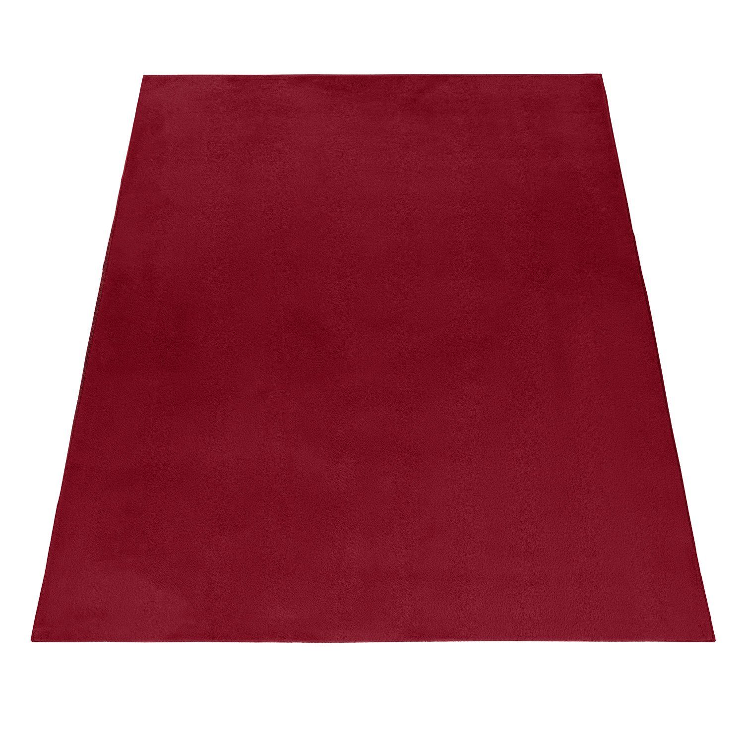 Ayyildiz Teppiche Hochflor-Teppich POUFFY 5100, rechteckig, Höhe: 20 mm, Läufer, weicher glatter Softflor, Kaninchen Fell Haptik, waschbar