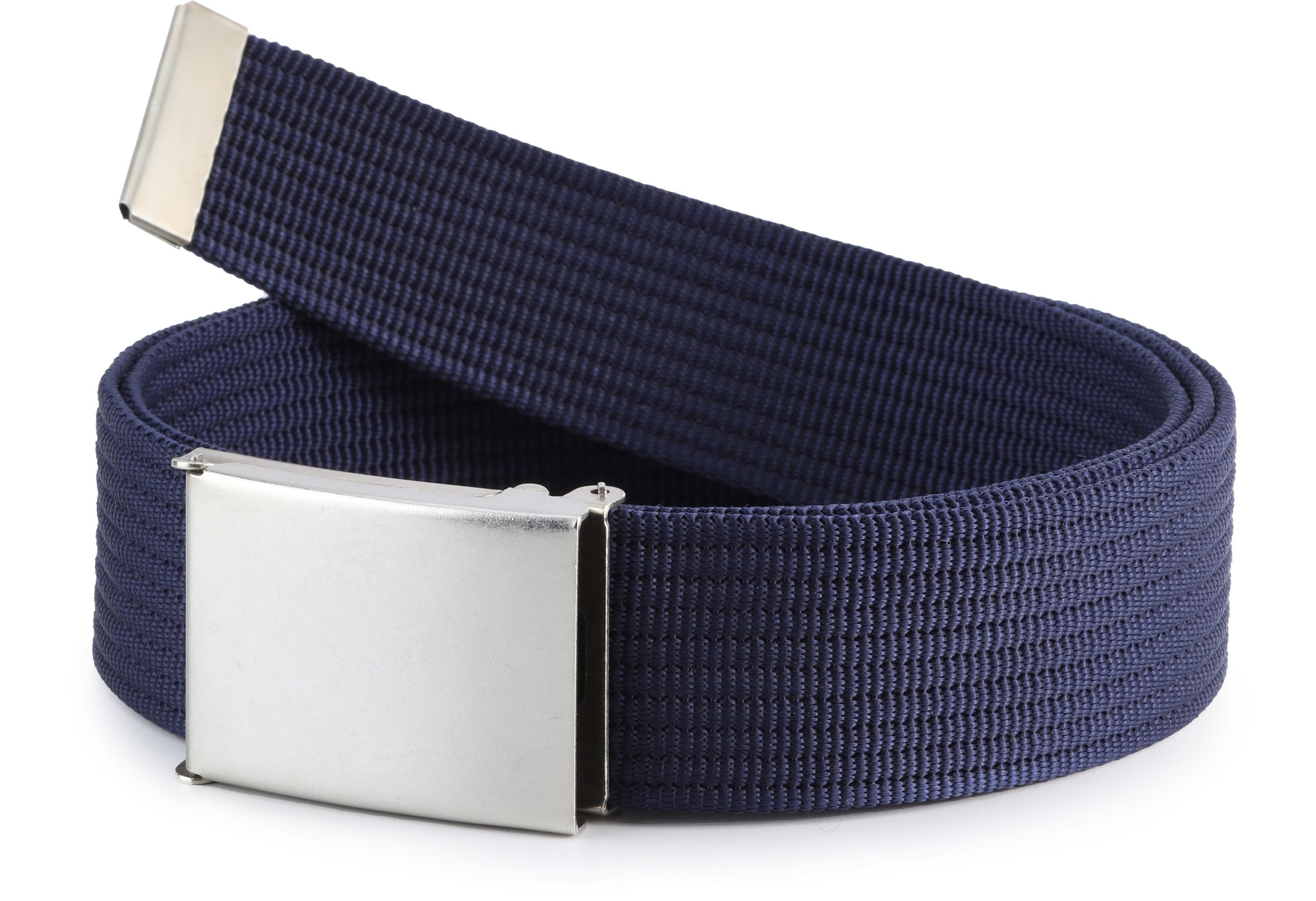 Ladeheid Stoffgürtel Herren Gürtel männlich Stoffgürtel Sackleinen P90 (1-St)
