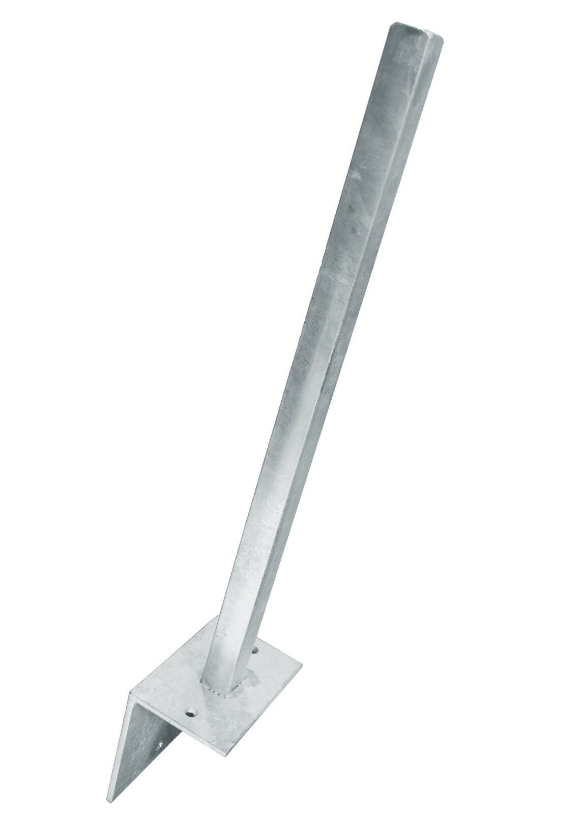 WPC Profi Zaunpfosten L-Stein Pfostenträger Alupfosten Zaunpfosten für Systemzaun, (Träger, 1-St., für Alupfosten)