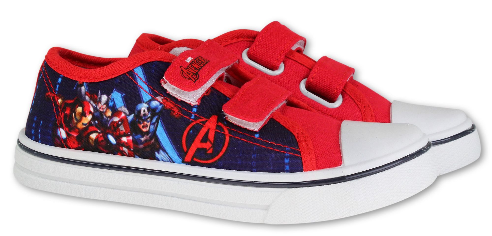 The AVENGERS Marvel Avengers Sneaker Jungen schuhe Hausschuhr Sneaker Jungenschuhe Klettverschluss