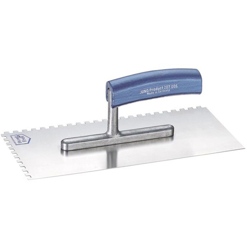 Jung Henkelmann Glättekelle JUNG - GLÄTTEKELLE - GEBOGENER GRIFF - 330 g - SEMIPROFESSIONELL