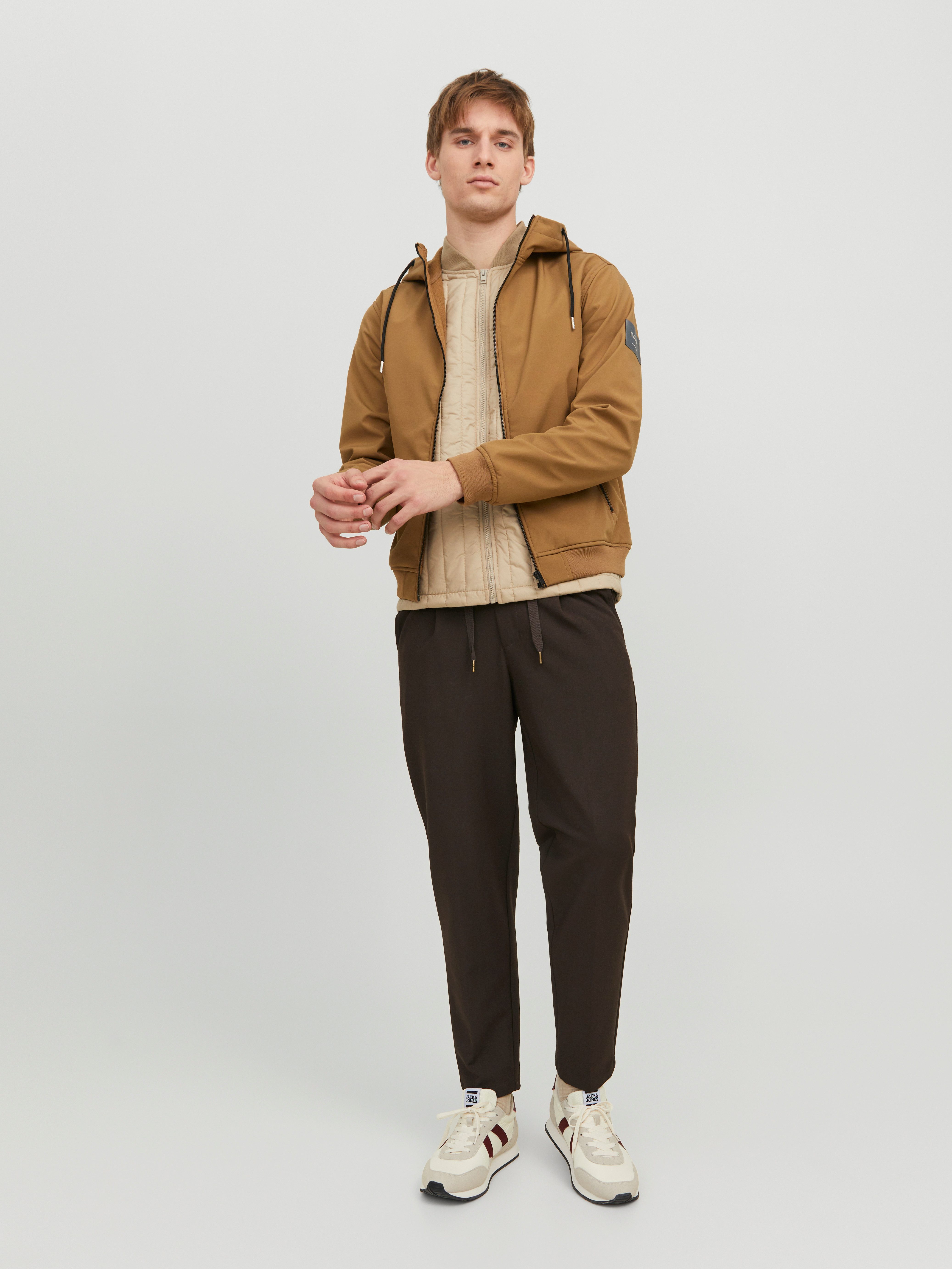 Jack & Jones Softshelljacke JJEBASIC mit wasserabweisender Funktion Kunstfaser, regular fit