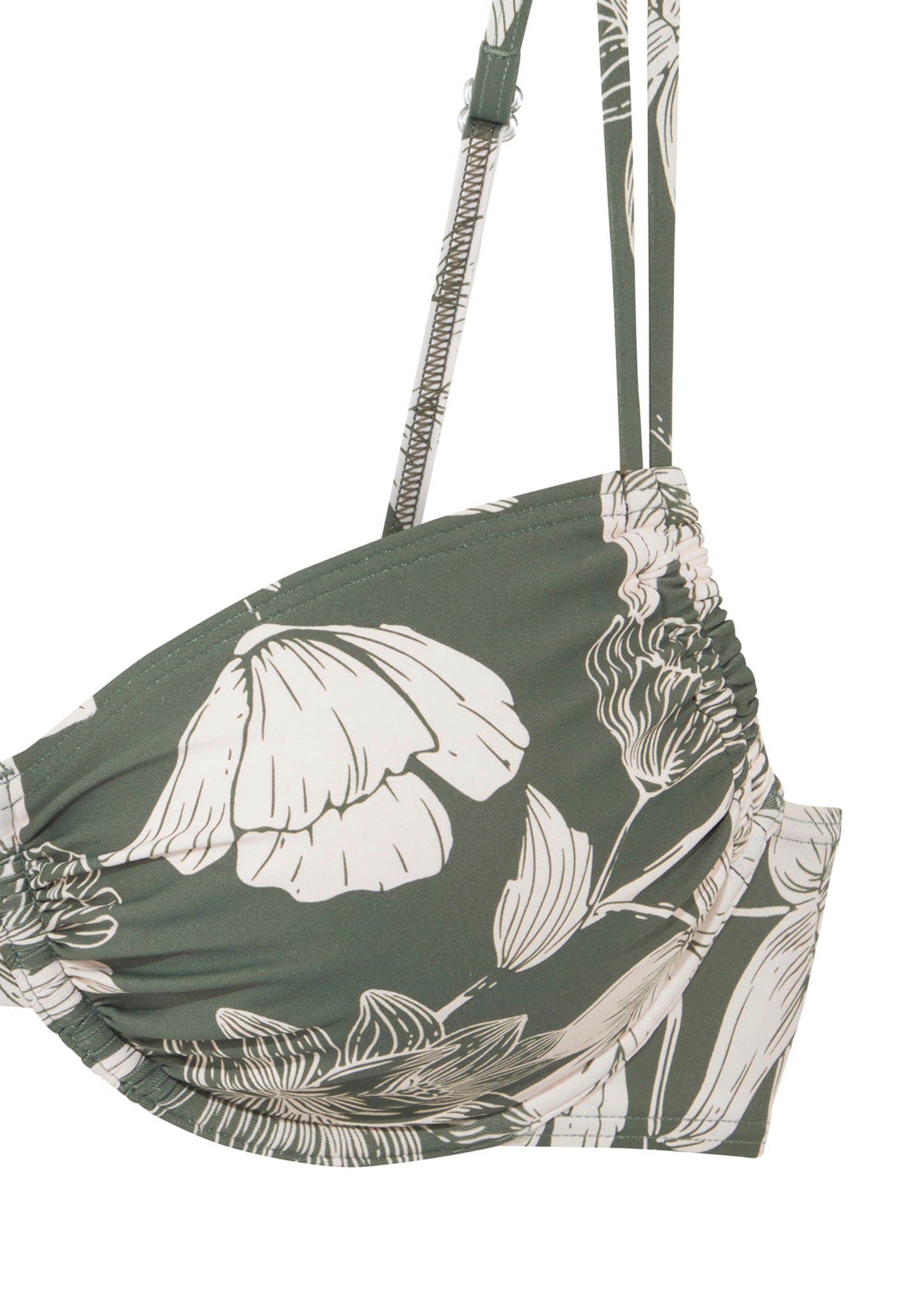 s.Oliver Bügel-Bikini-Top Lady, mit floralem Design günstig online kaufen