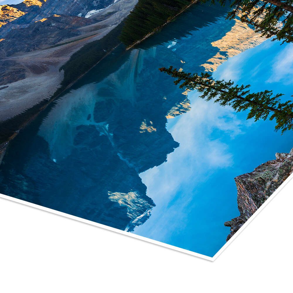 Posterlounge Wandbild Moraine Lake, Banff National Park, Alberta, Kanada I, Russ Bishop, erhältlich als Poster, Leinwandbild, Wandsticker oder Acrylglasbild