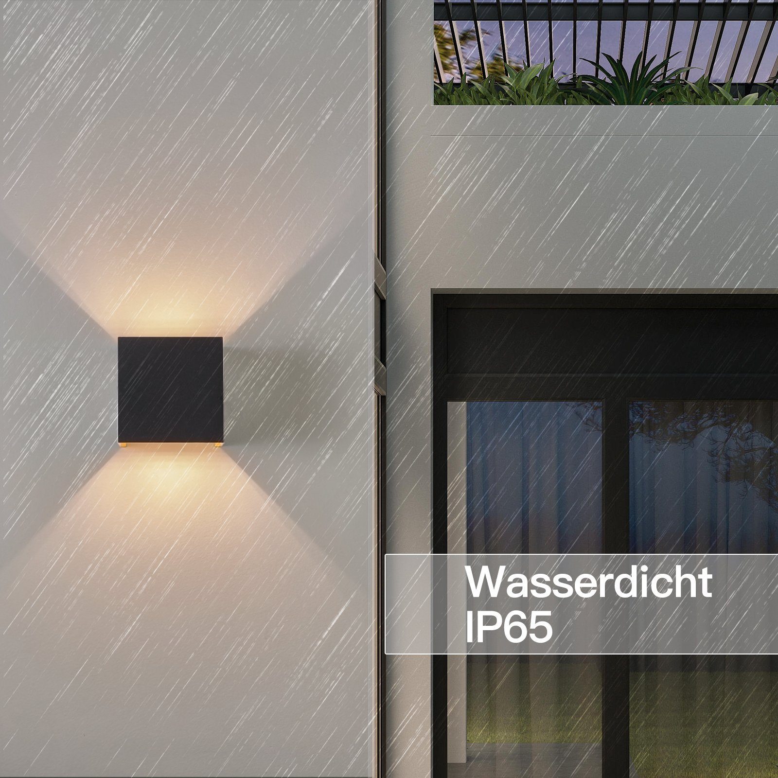 Nettlife LED Wandleuchte Innen Up und günstig online kaufen