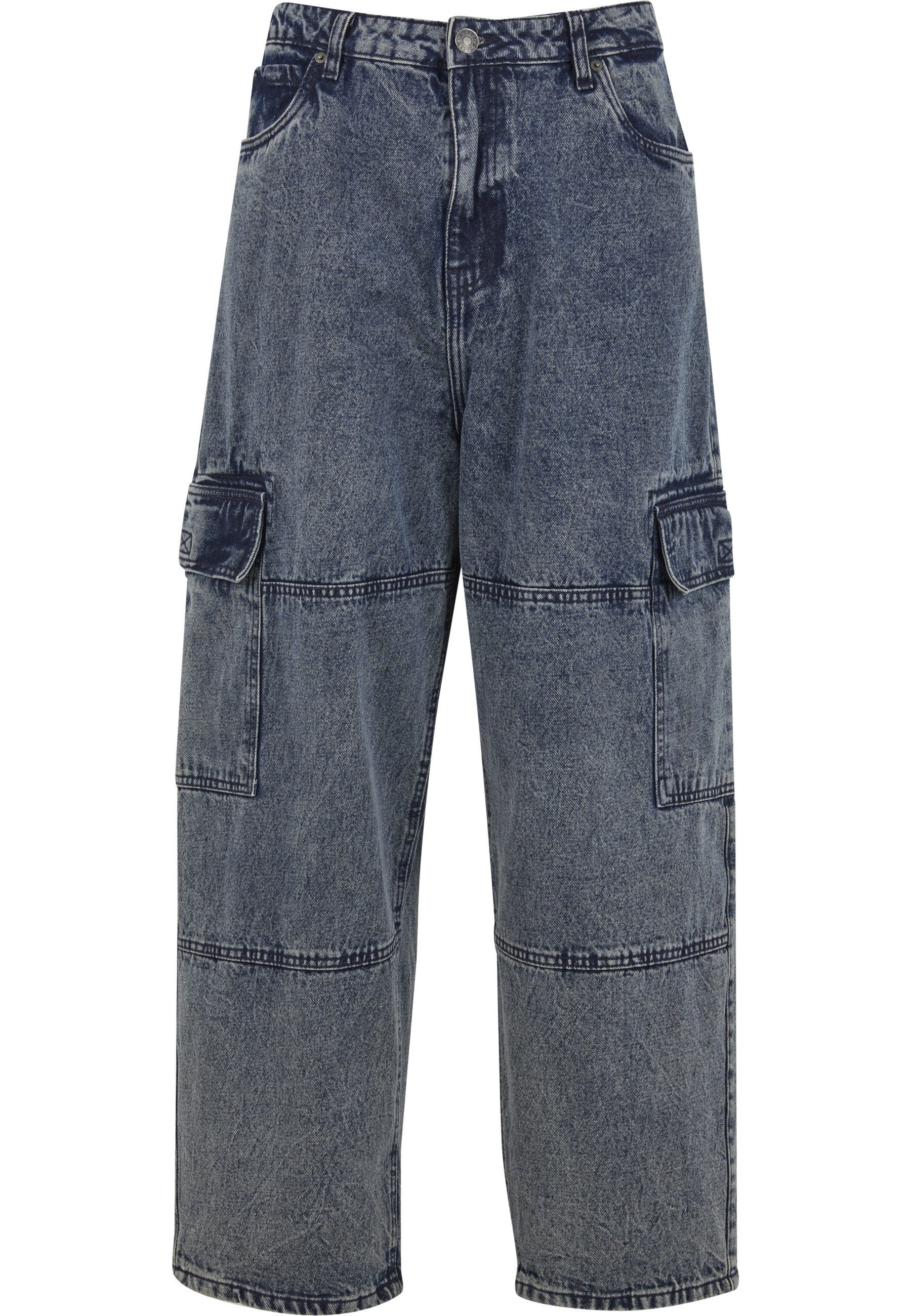 URBAN CLASSICS Bequeme Jeans Urban Classics Tapered Heavy Ounce Baggy Cargo Jeans