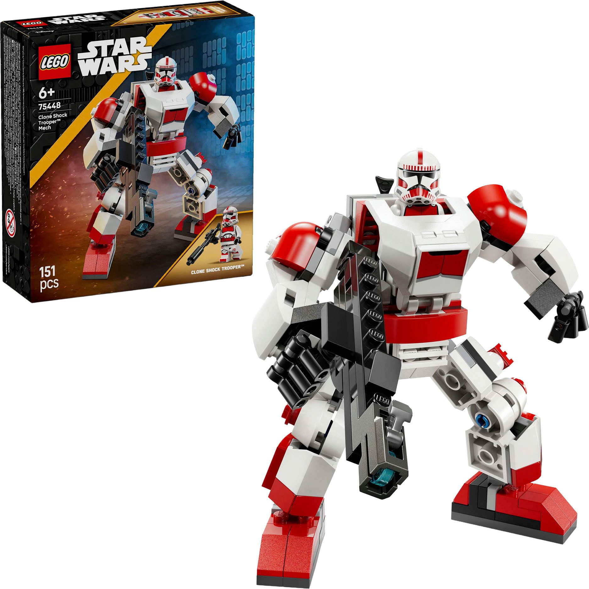 Klon-Schocktruppen Mech (75448), LEGO Star Wars Konstruktionsspielsteine