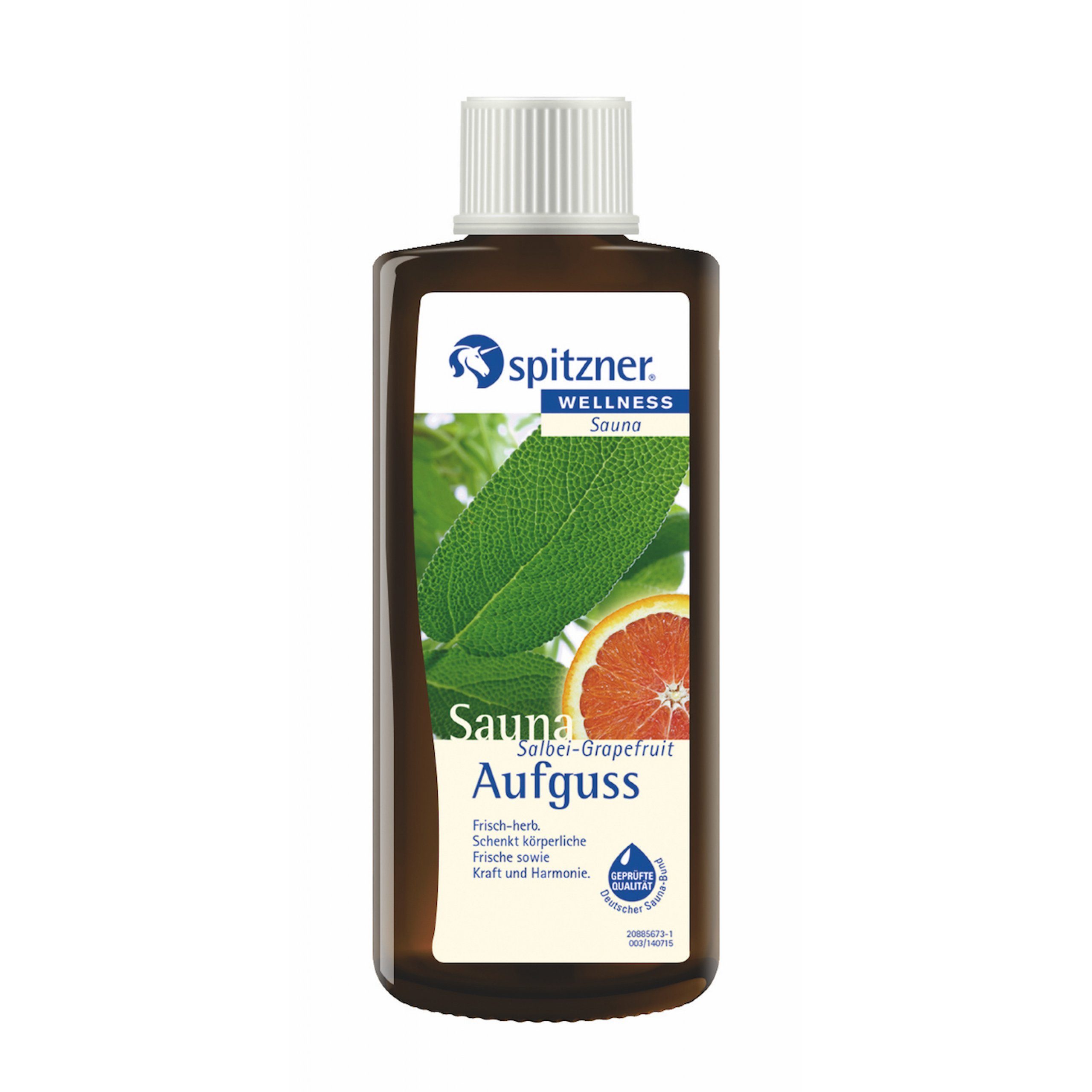 Spitzner Aufgusskonzentrat Spitzner Saunaaufguss Salbei Grapefruit 190ml 8850051