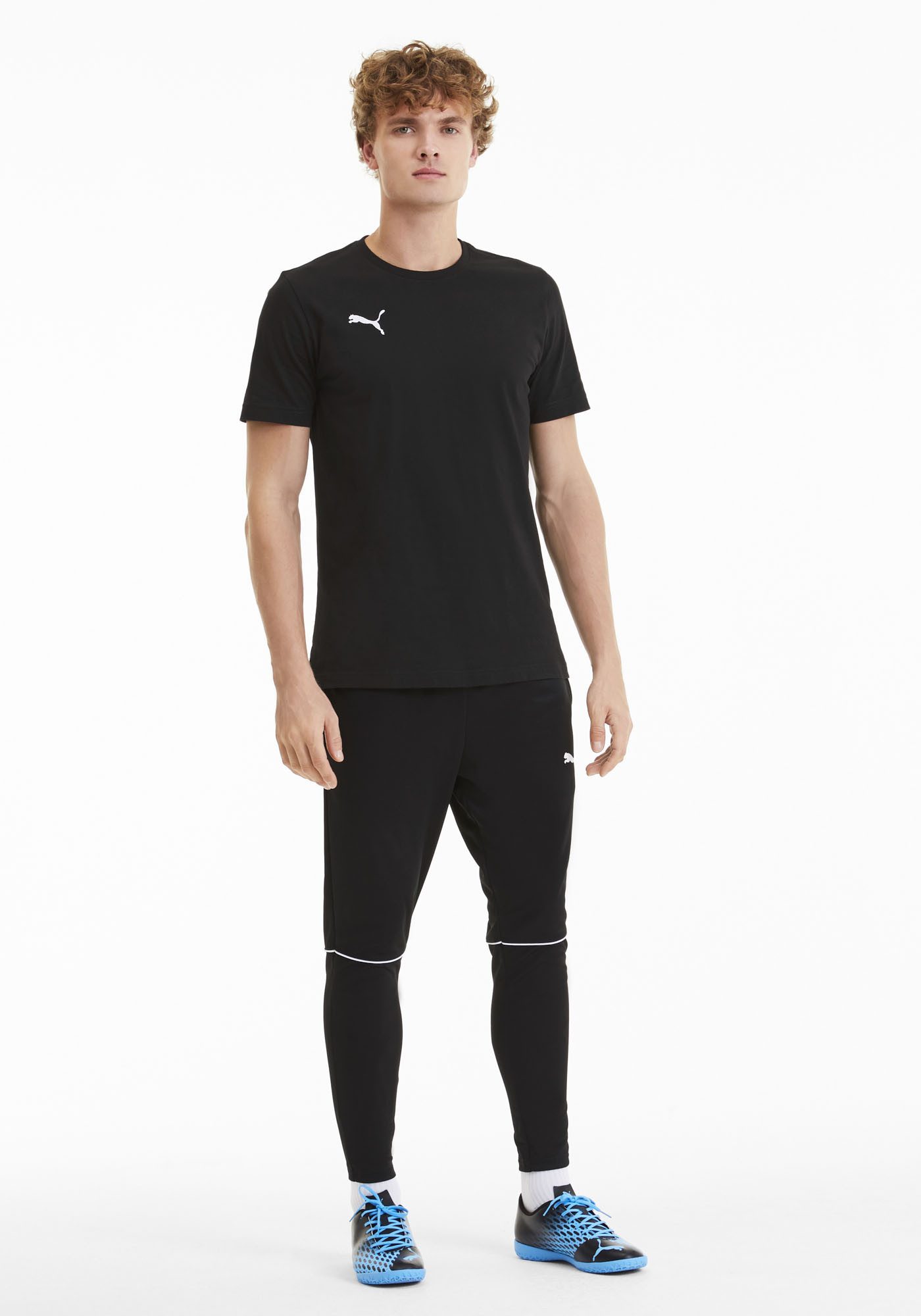PUMA Trainingsshirt TEAMGOAL 23 CASUALS TEE Kurzarmdesign, mit Rundhalsausschnitt, für Fußball geeignet – Bild 4 von 5