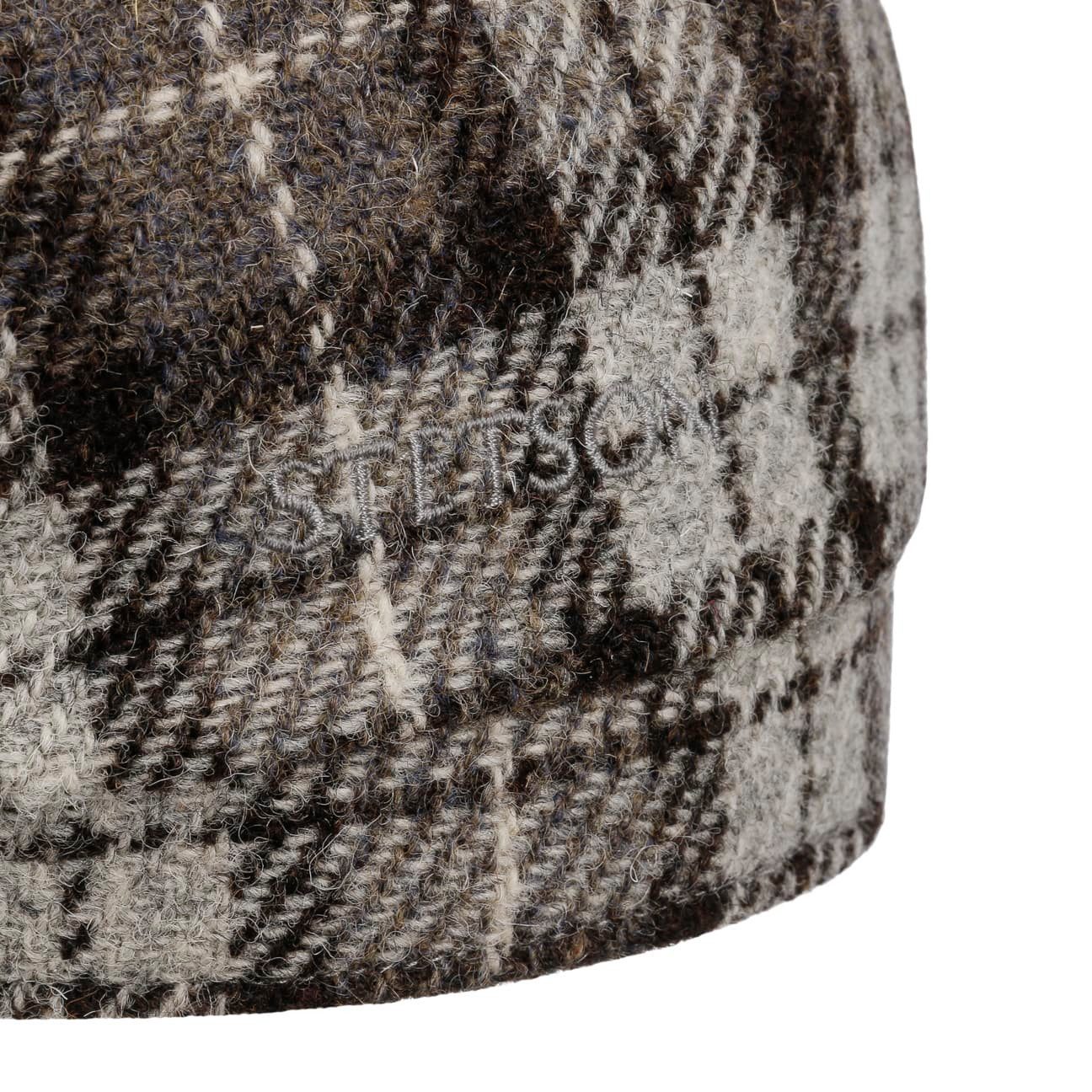 Stetson Flat Cap (1-St) Schirmmütze mit Schirm, Made in the EU