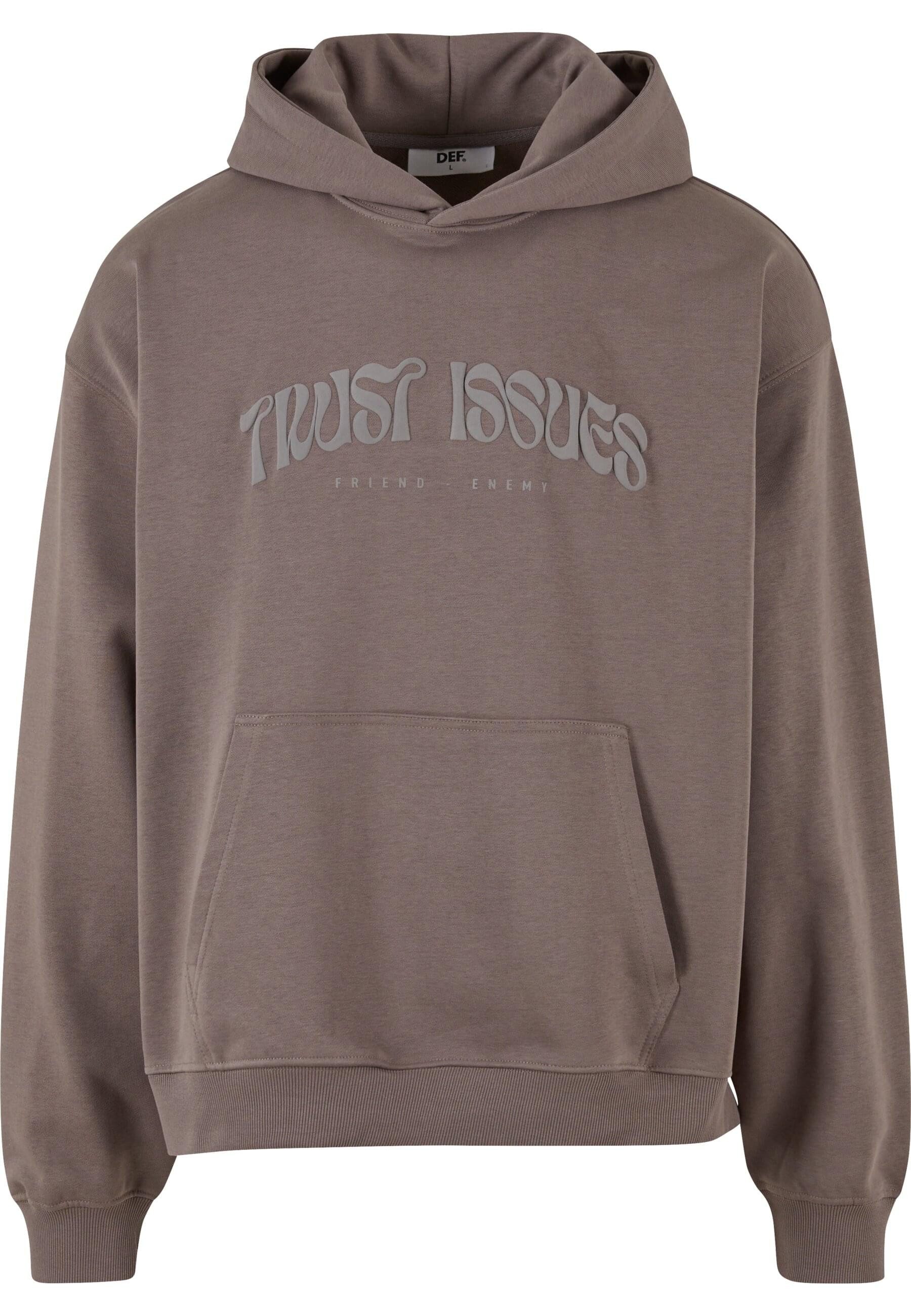 DEF Kapuzensweatshirt DEF DEF Trust Issues Худі (1-tlg)