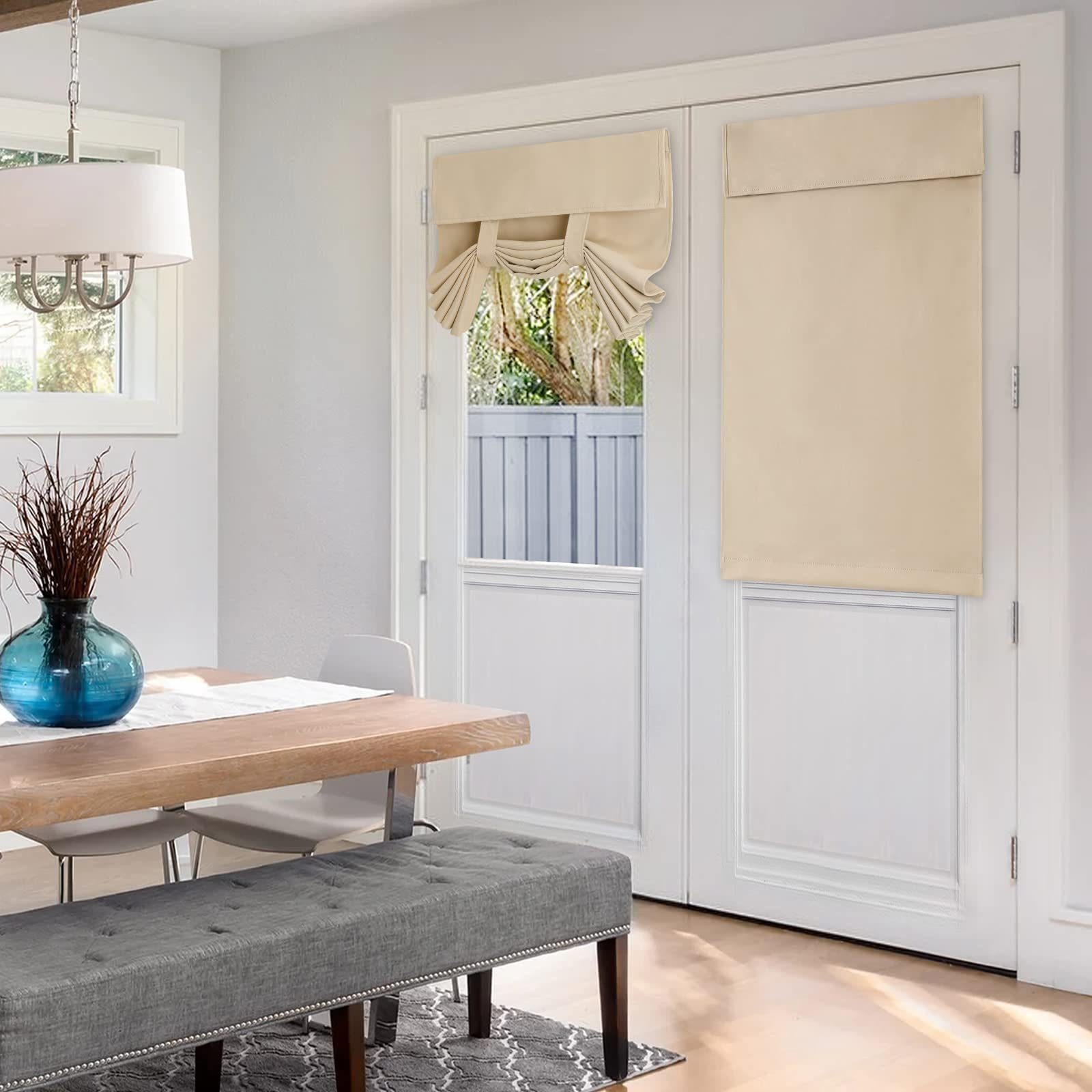 BYSURE Türvorhang Französische Türvorhänge, Sichtschutz, Verdunkelung für G günstig online kaufen