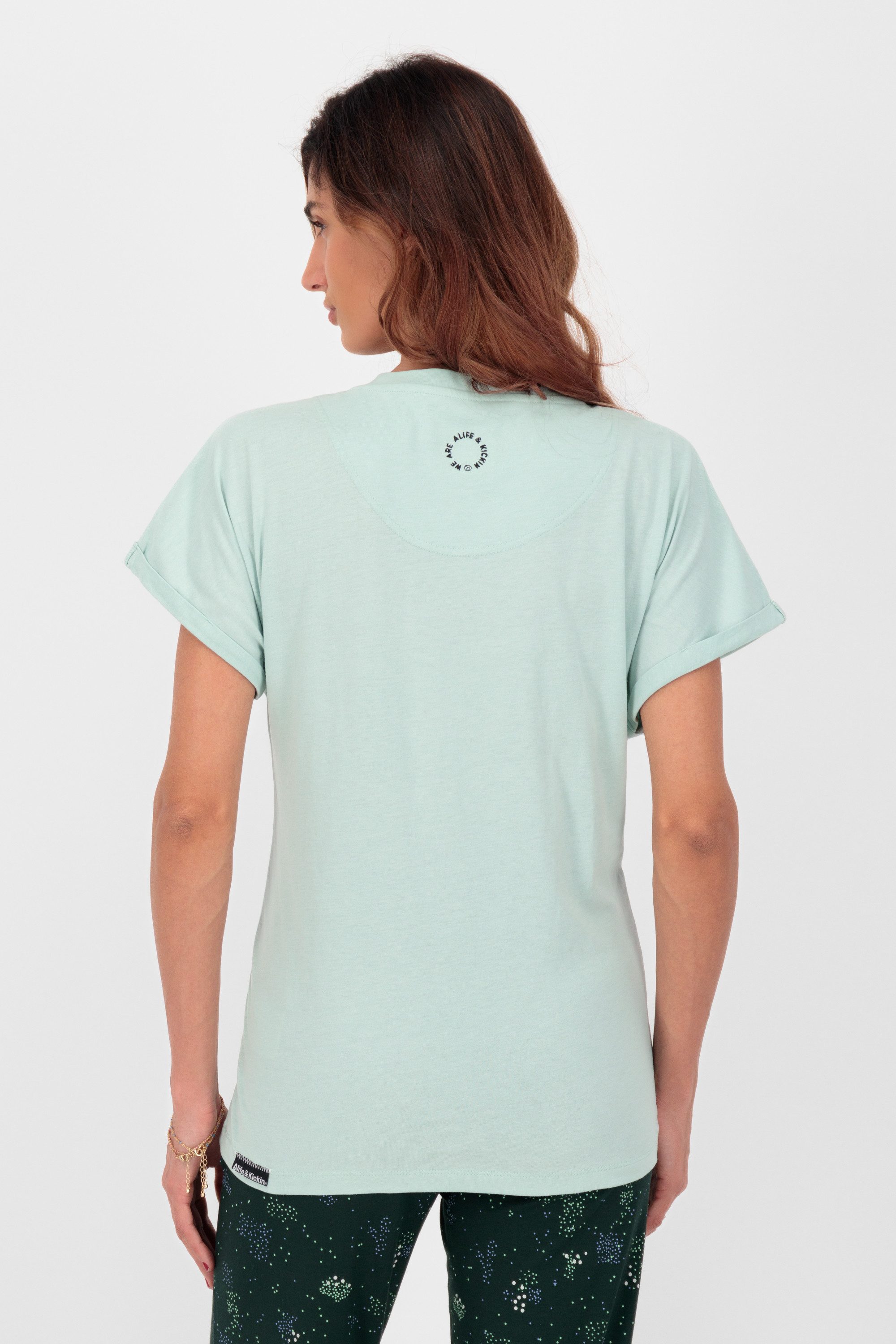 Alife & Kickin Rundhalsshirt Damen MalaikaAK A Kurzarmshirt, T-Shirt